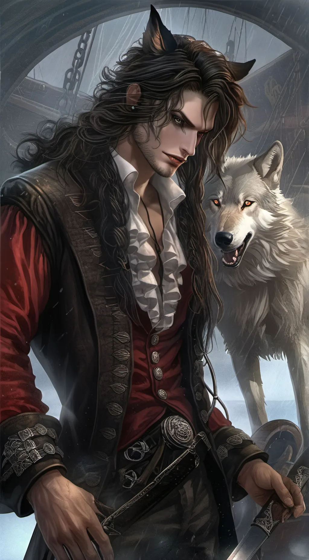 ai character: Lust background