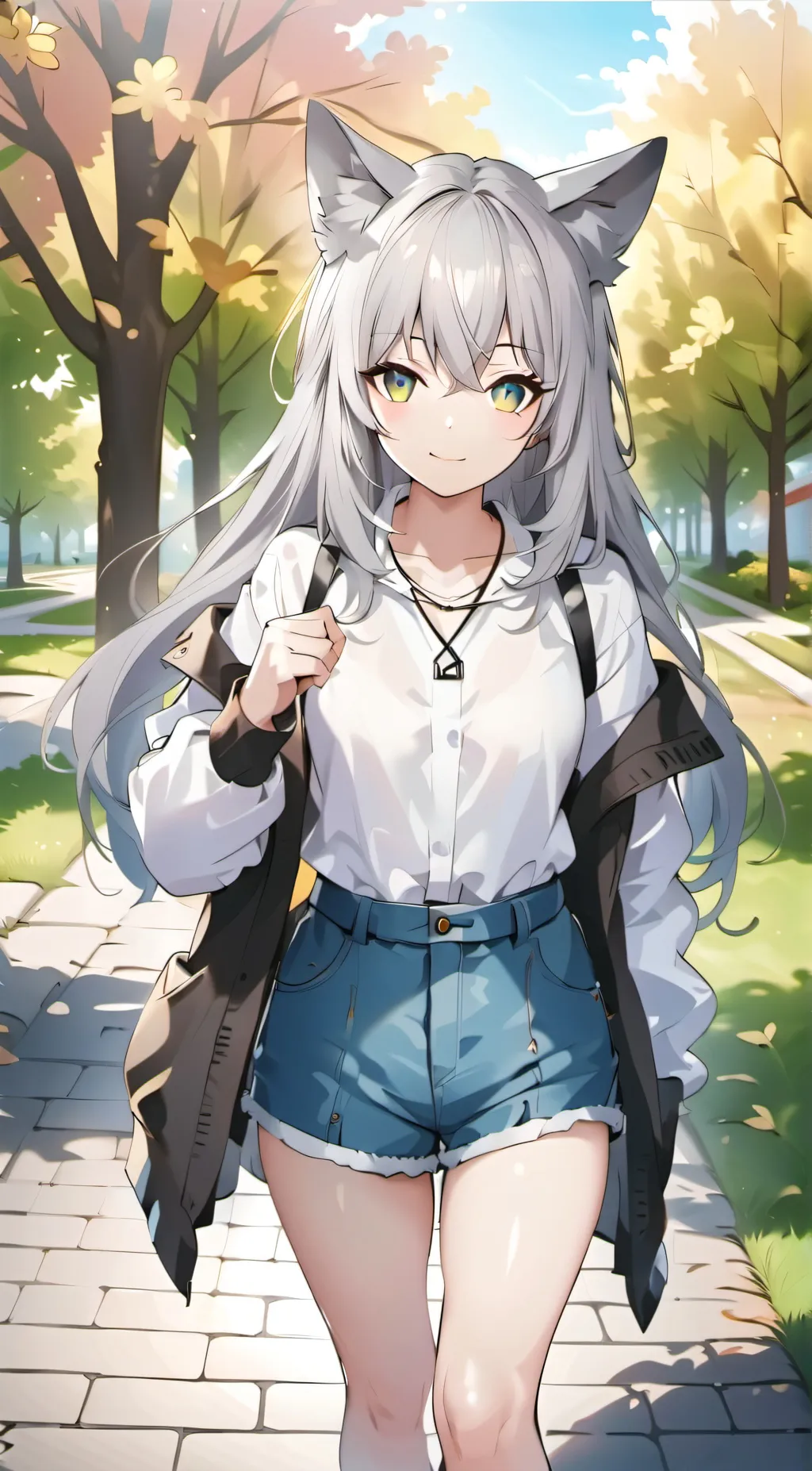 ai character: Luna background