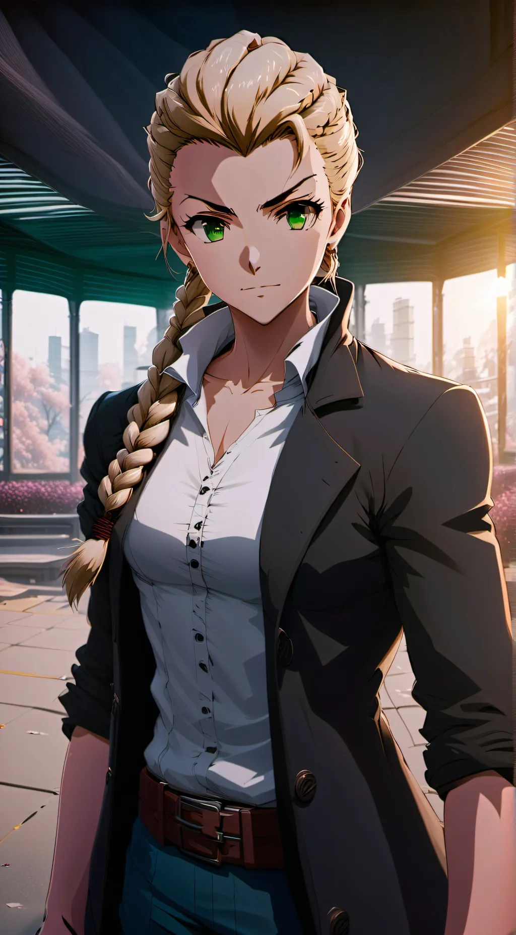 ai character: Agora background