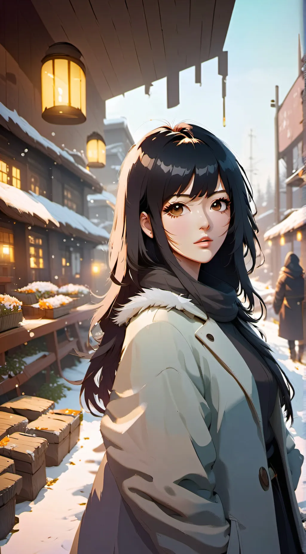 ai character: Sellen background