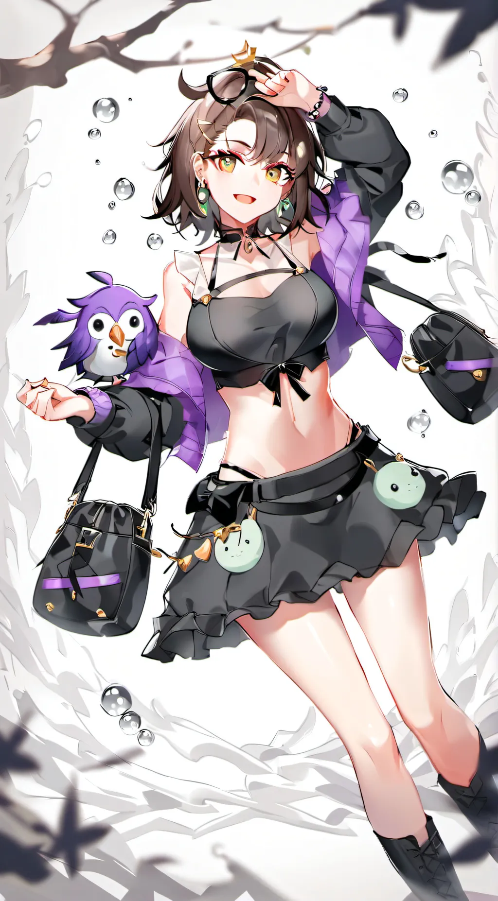 ai character: ell background