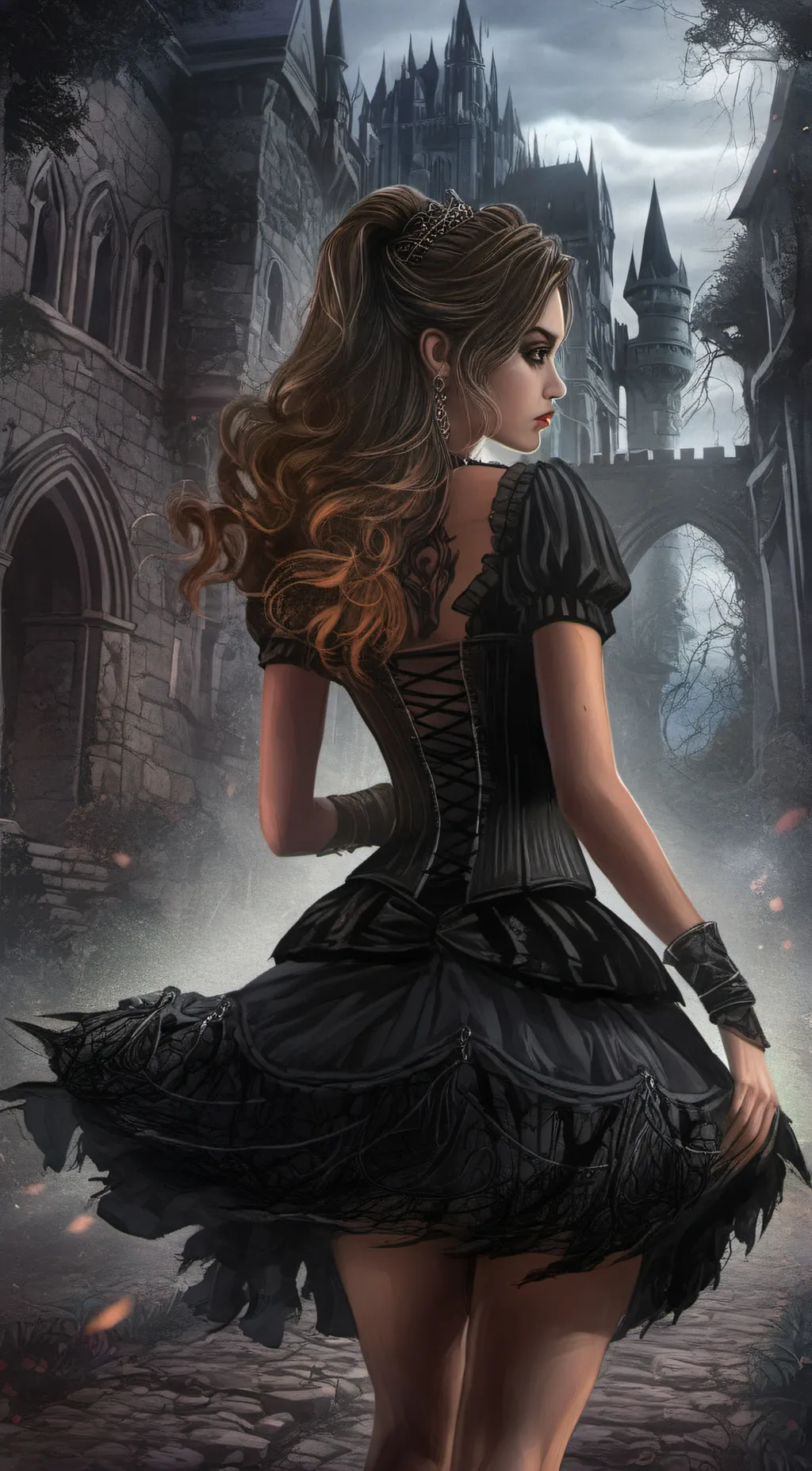 ai character: elodie background