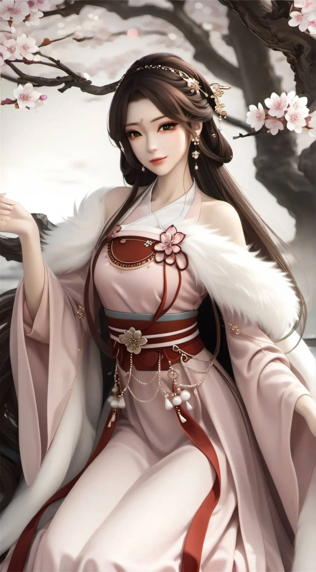 ai character: Goddess Minami background