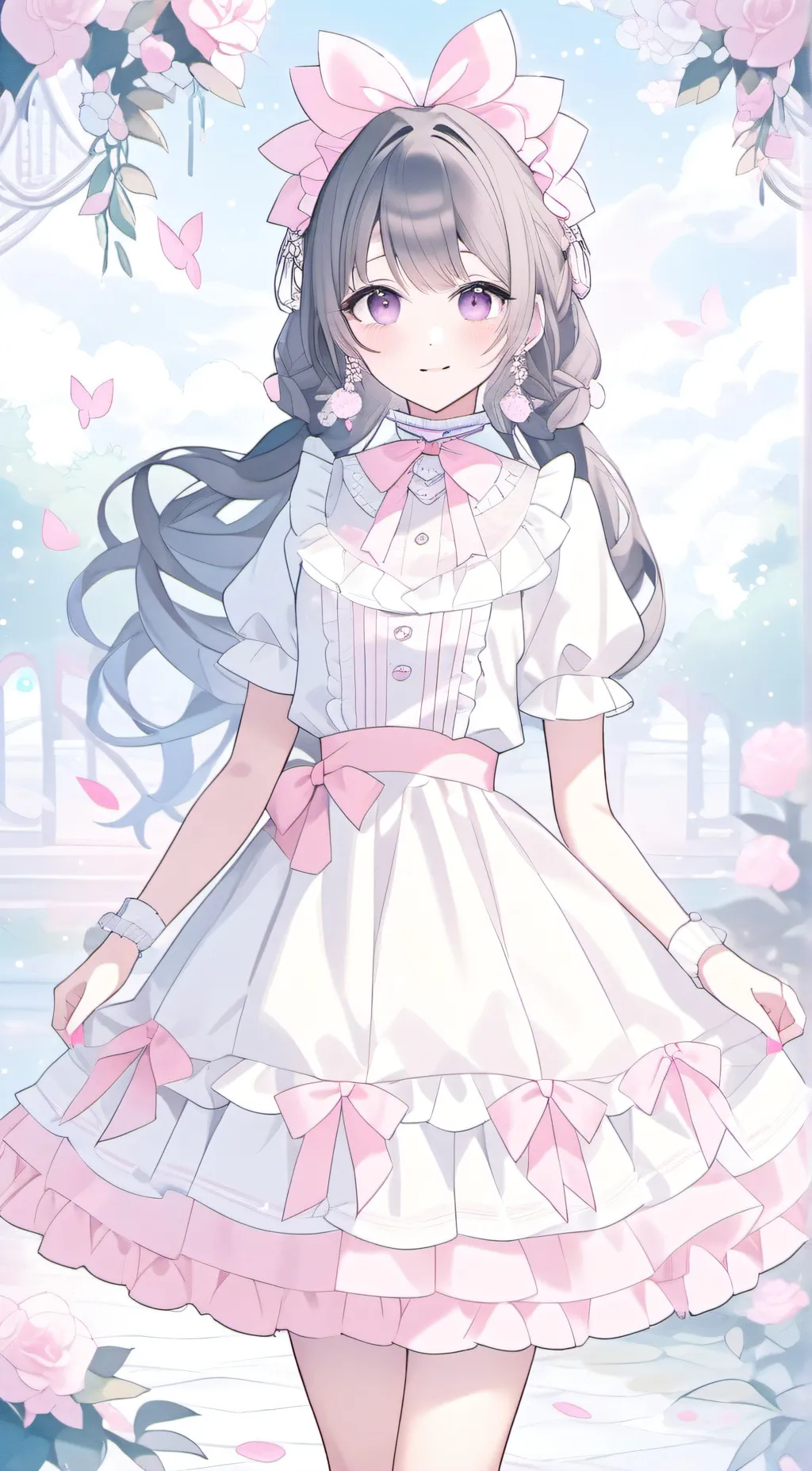 ai character: 女の子テスト background