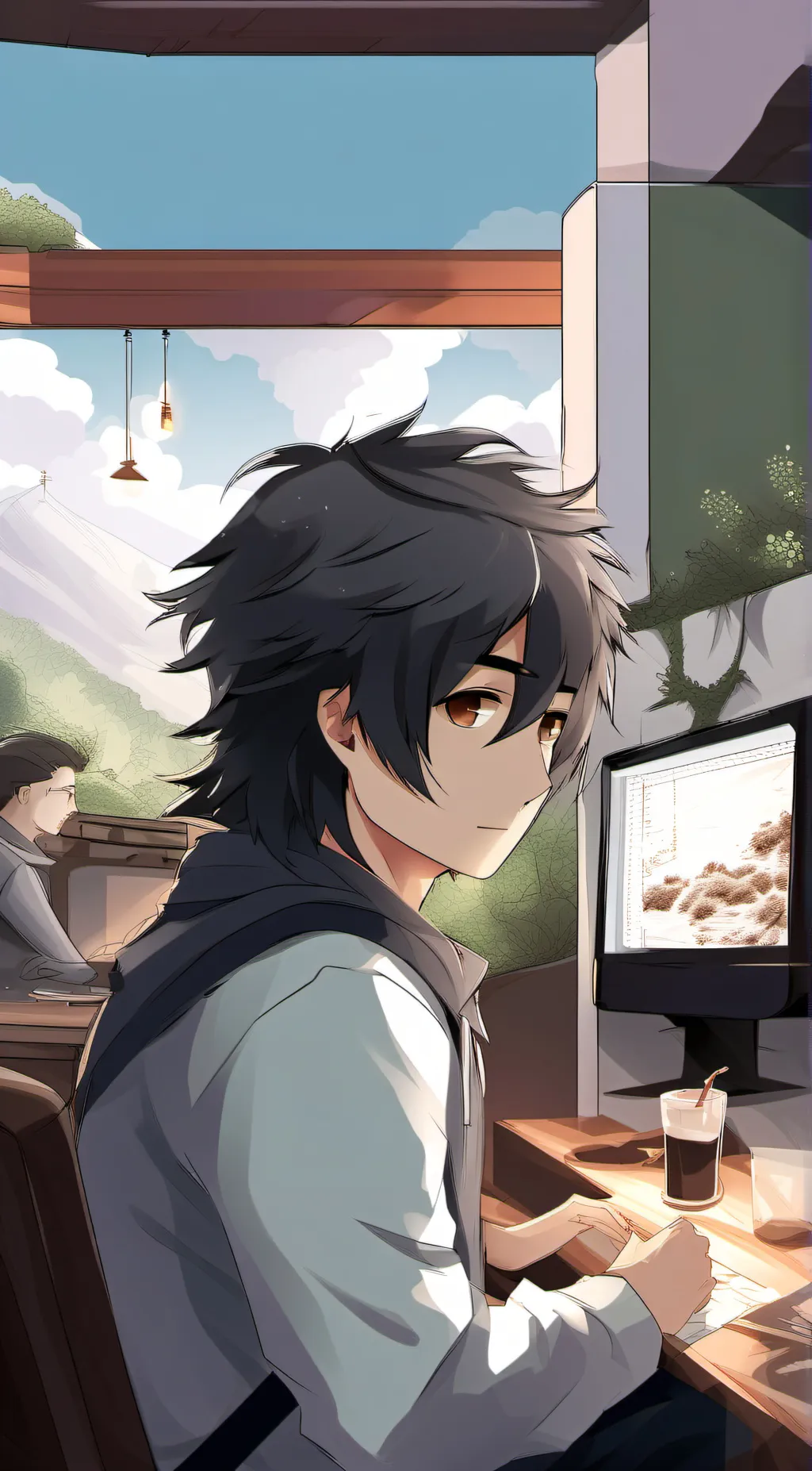 ai character: Dylan background