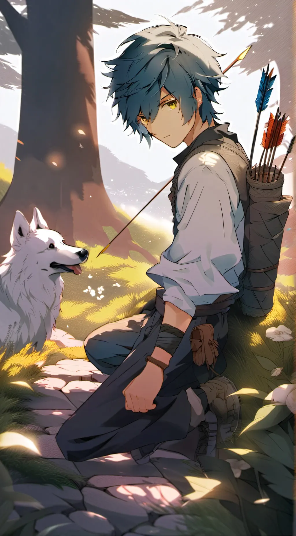 ai character: Michael/William background