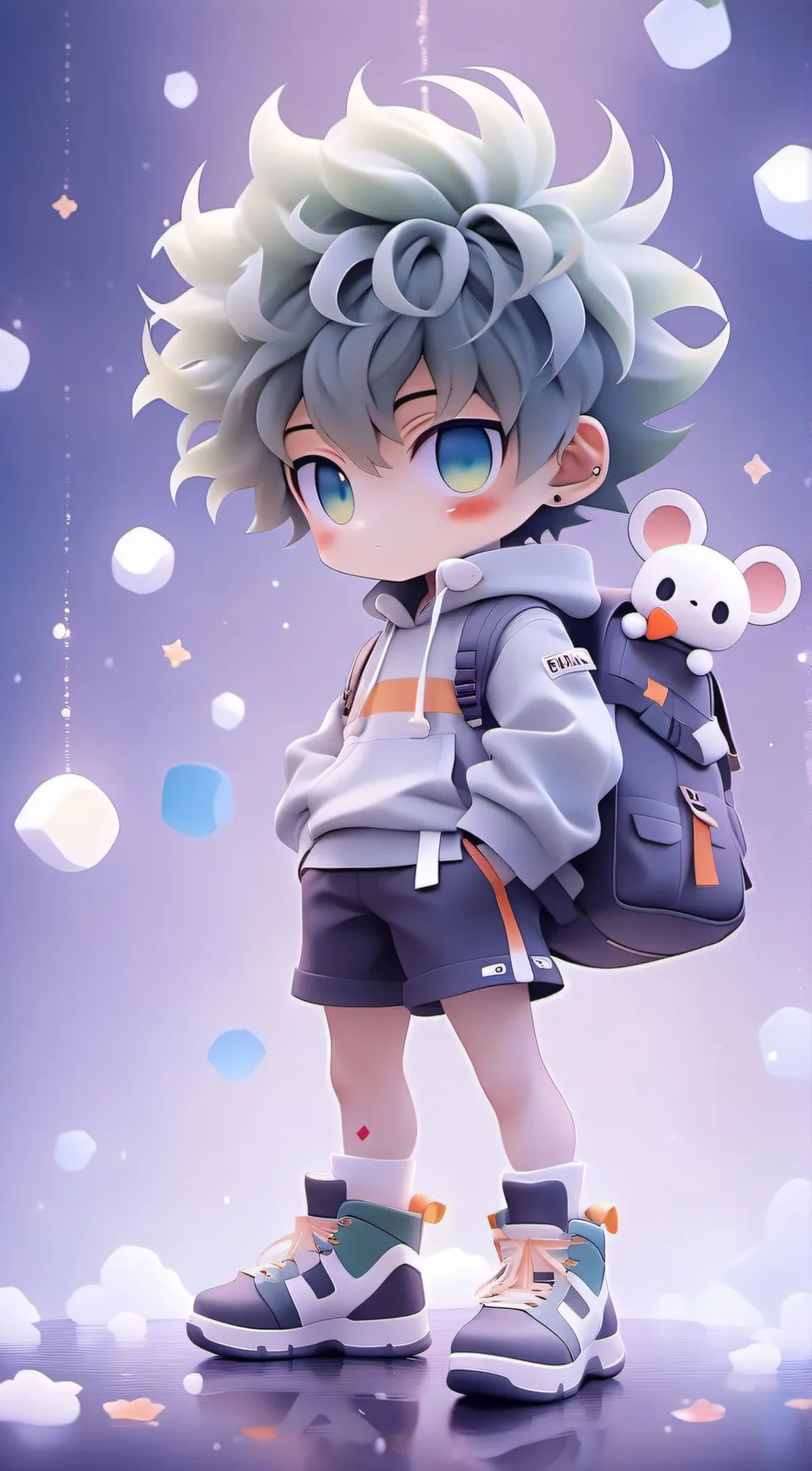ai character: Izuku Midoriya  background