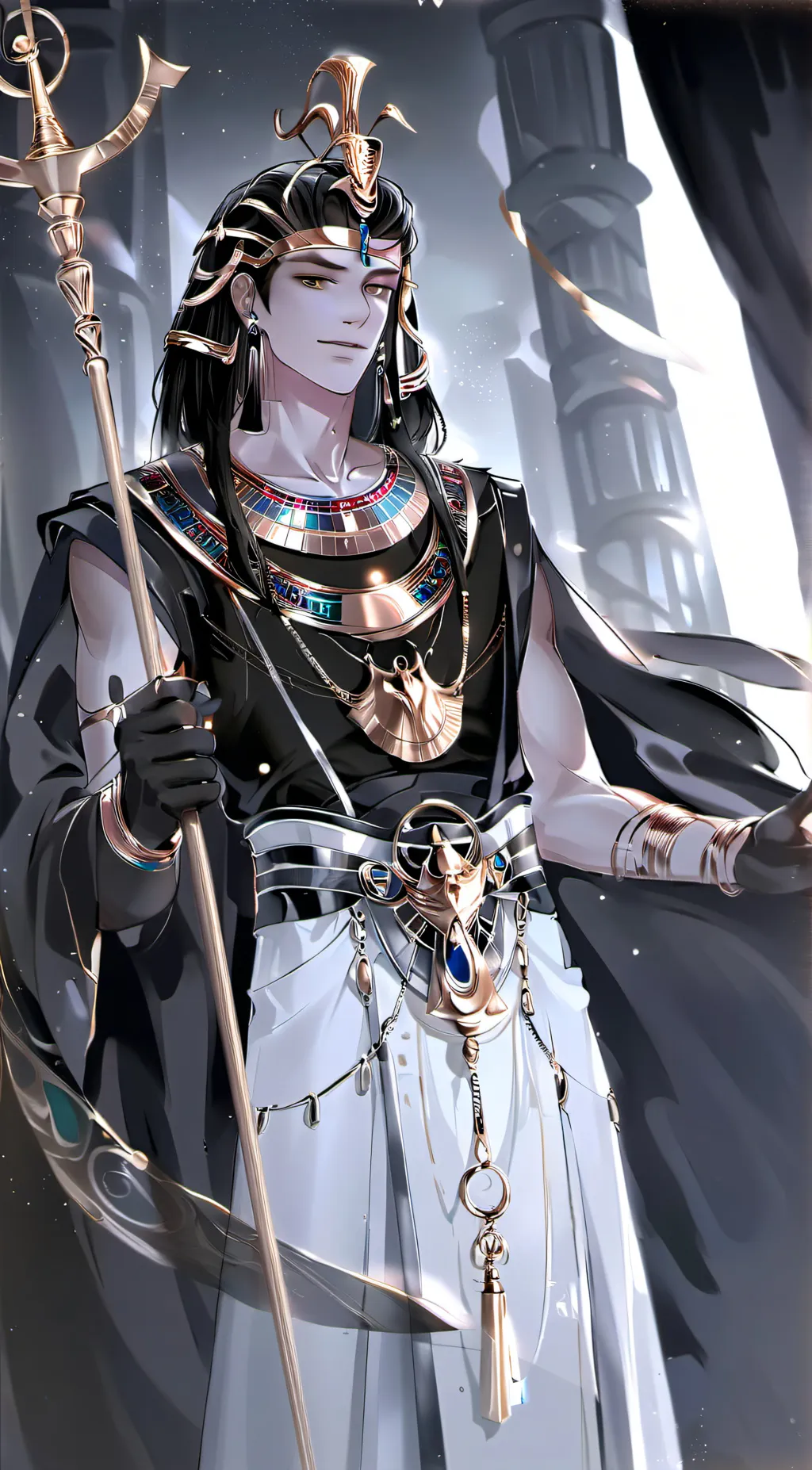 ai character: Abanoub background
