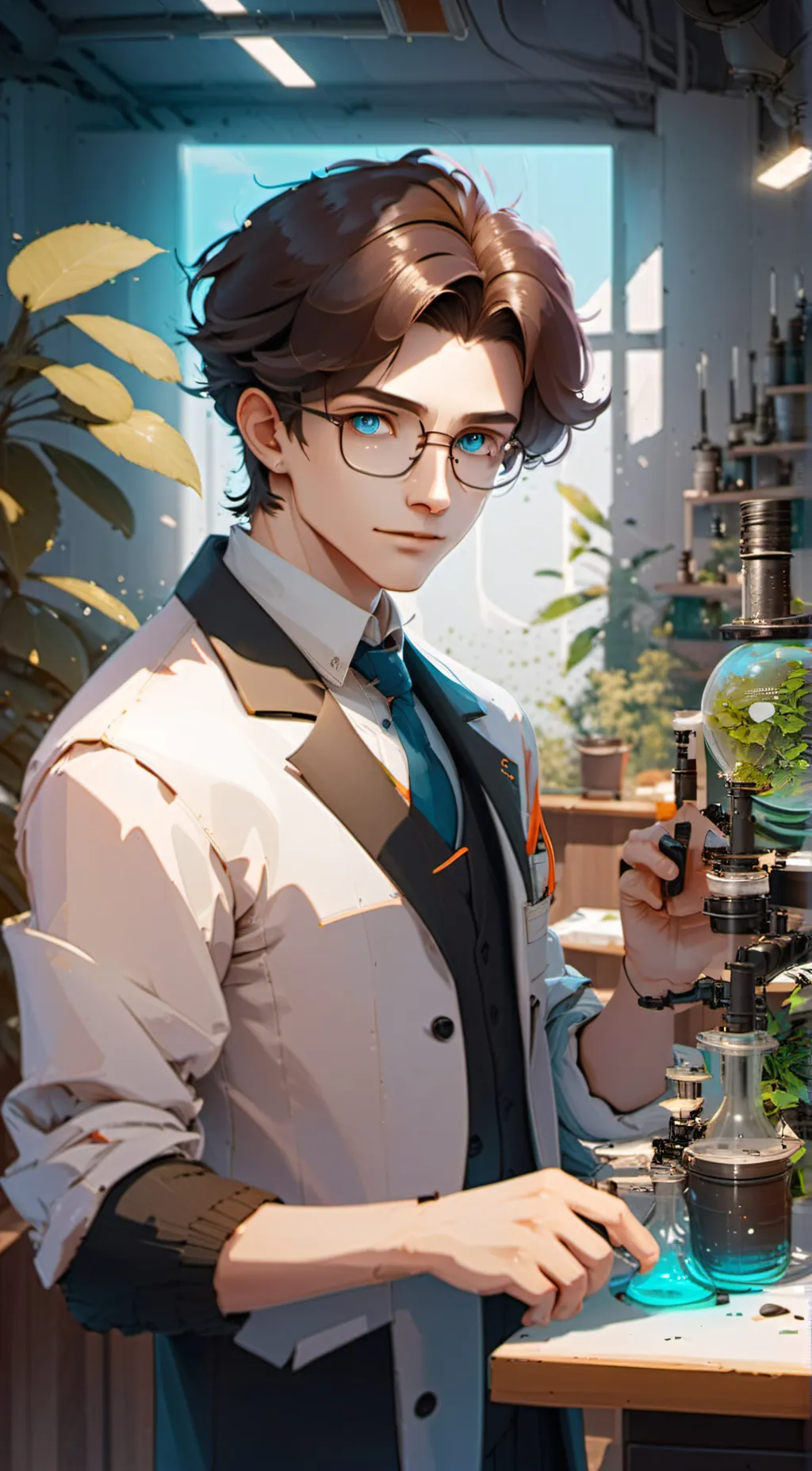 ai character: Dr. Jaqe background
