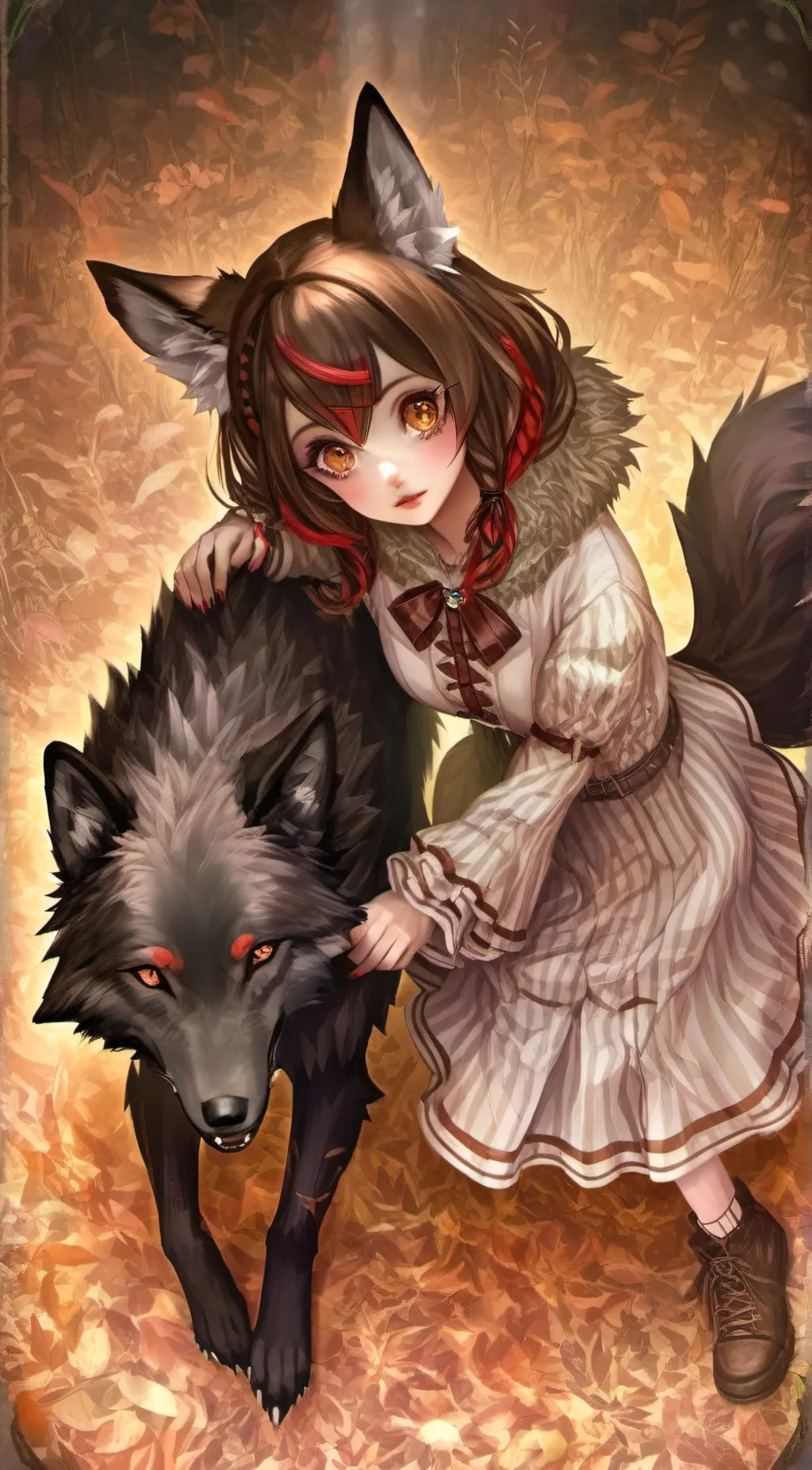 ai character: nova background