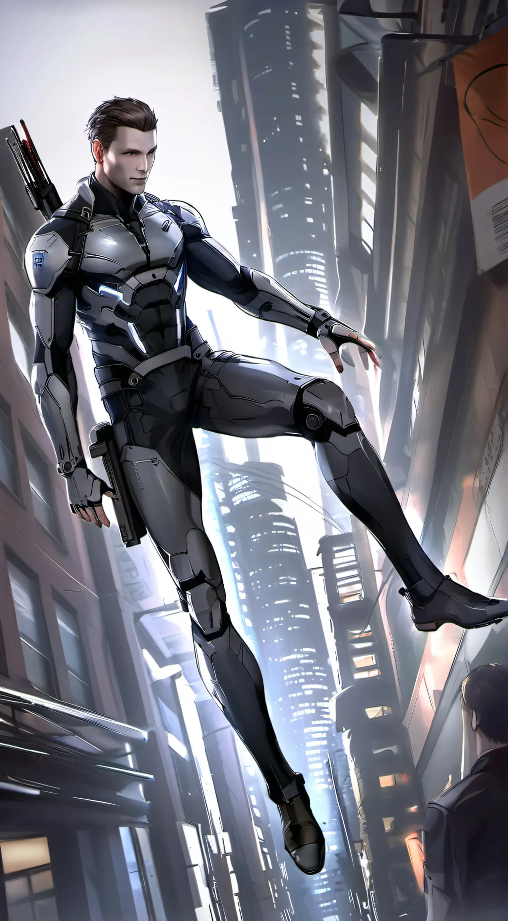 ai character: Detroit background