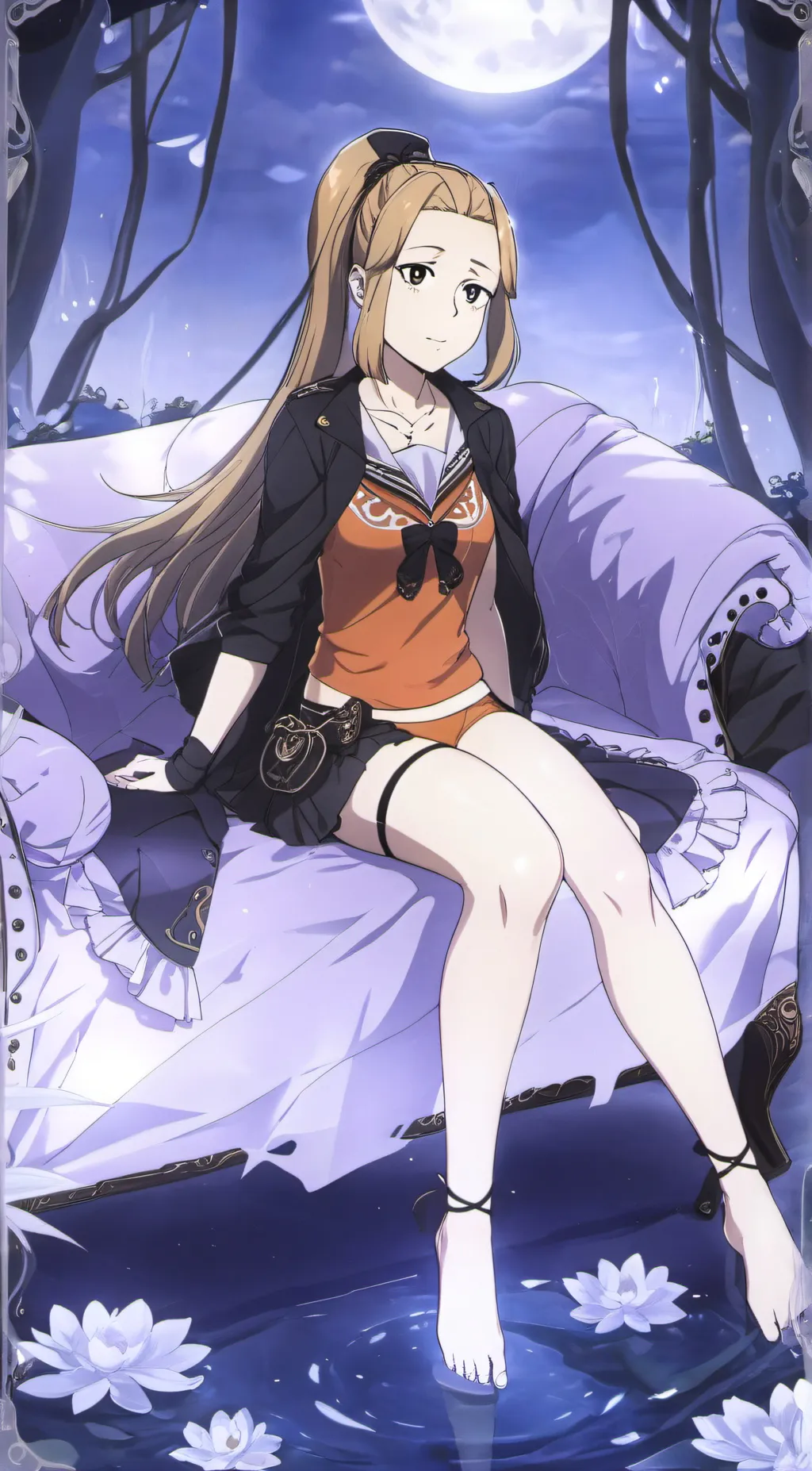 ai character: Summer background
