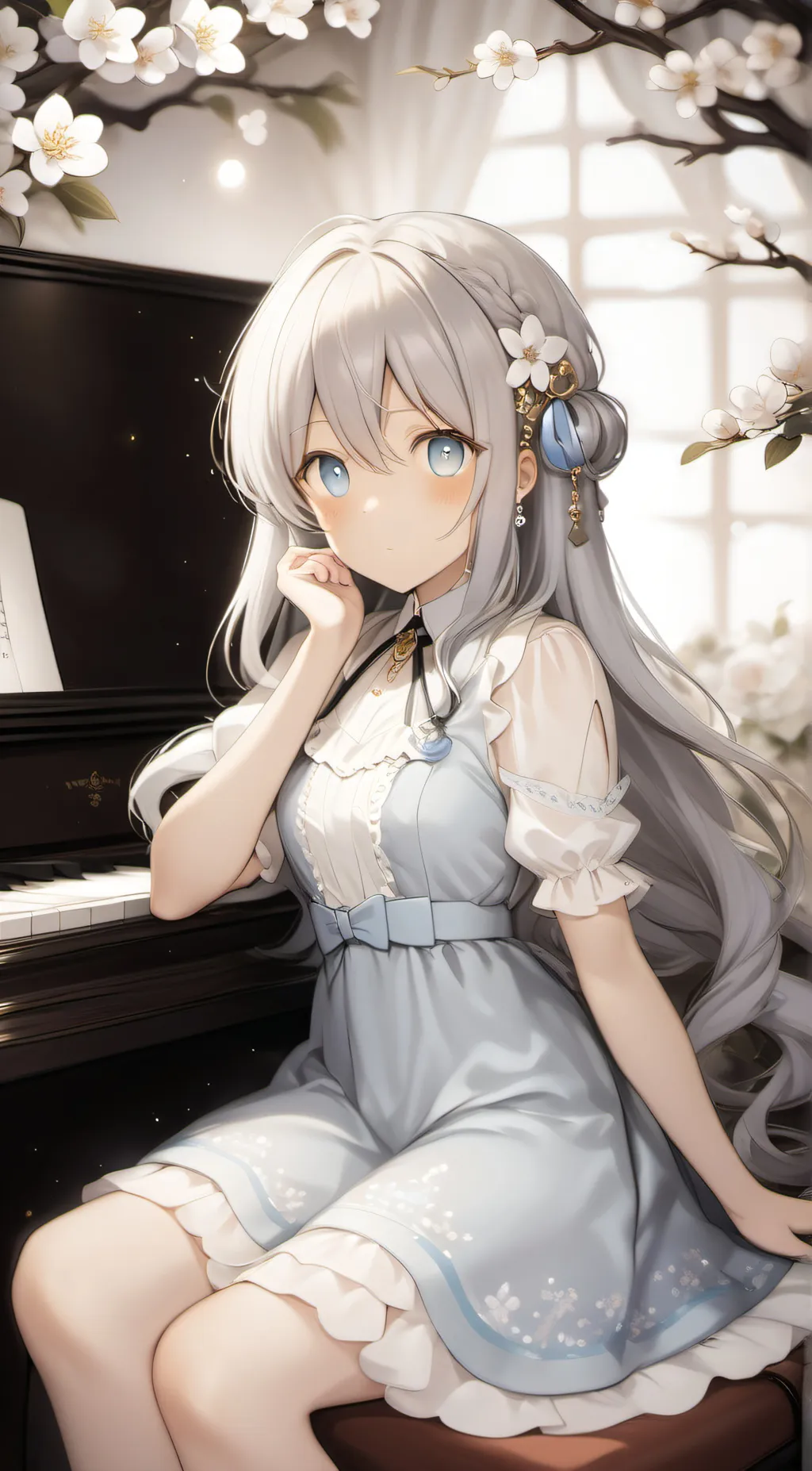 ai character: Sophia background