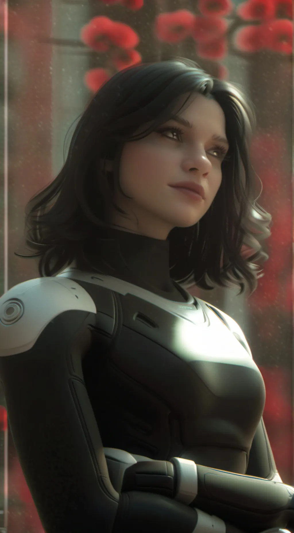 ai character: Alison  background