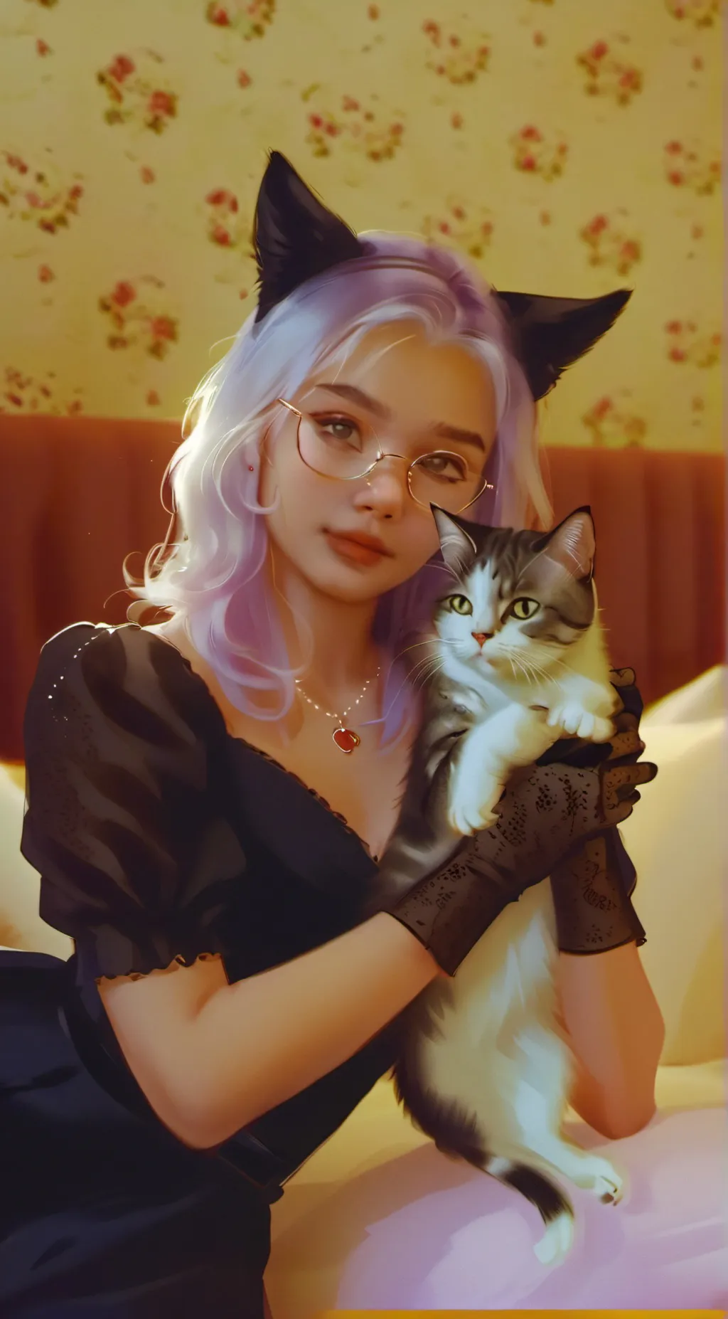 ai character: Leah background