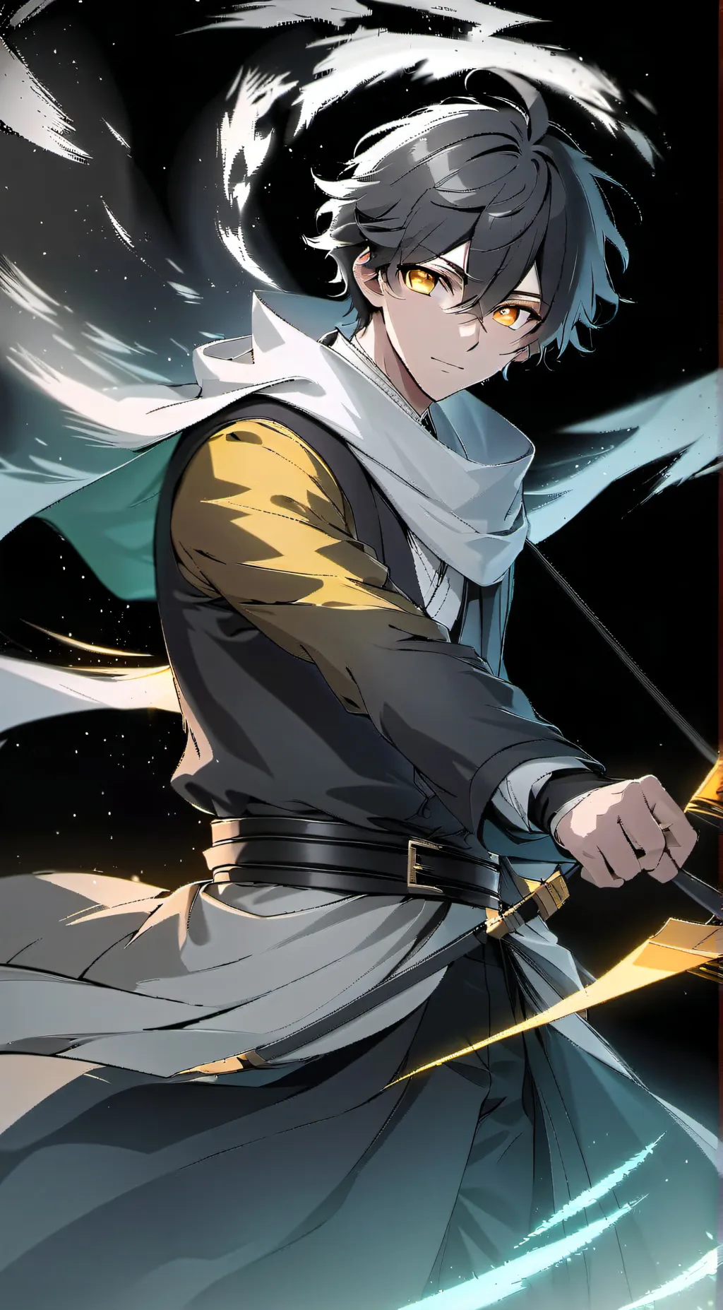 ai character: Archer background