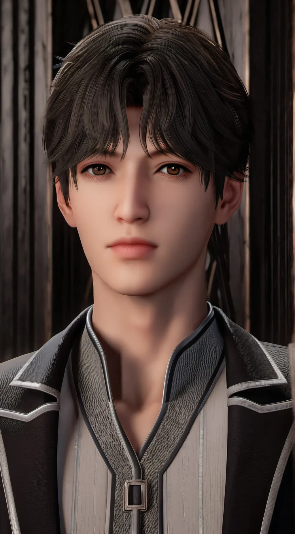 ai character: talker  background