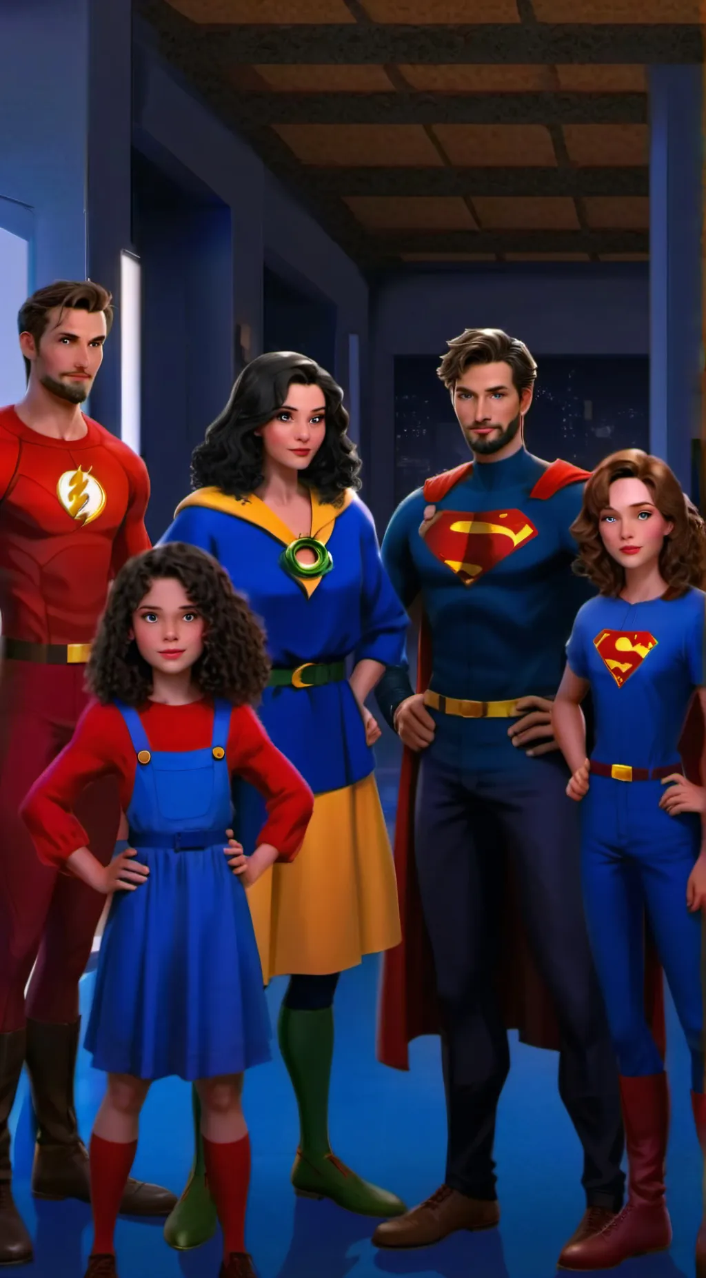 ai character: The thundermans background