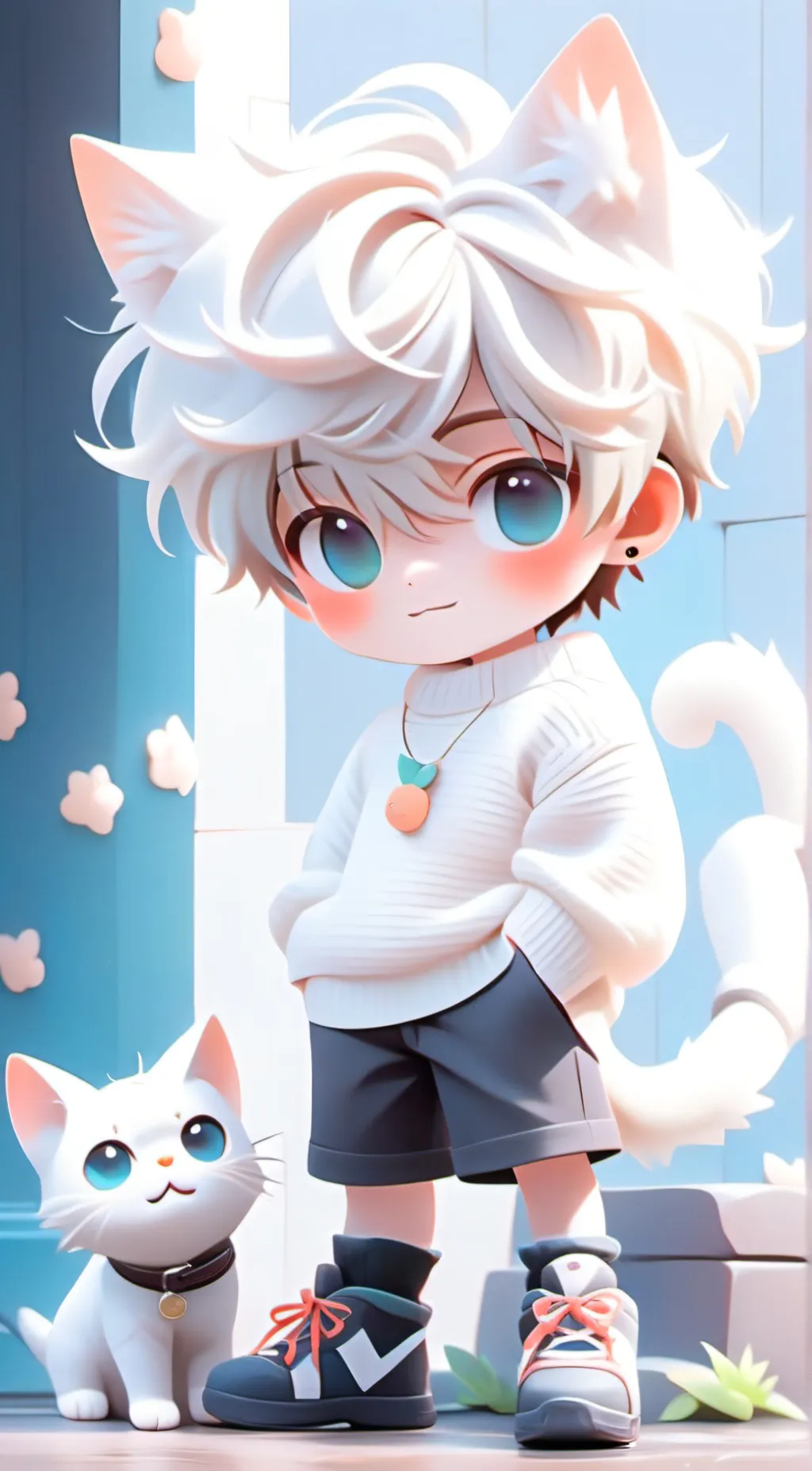 ai character: Chester background