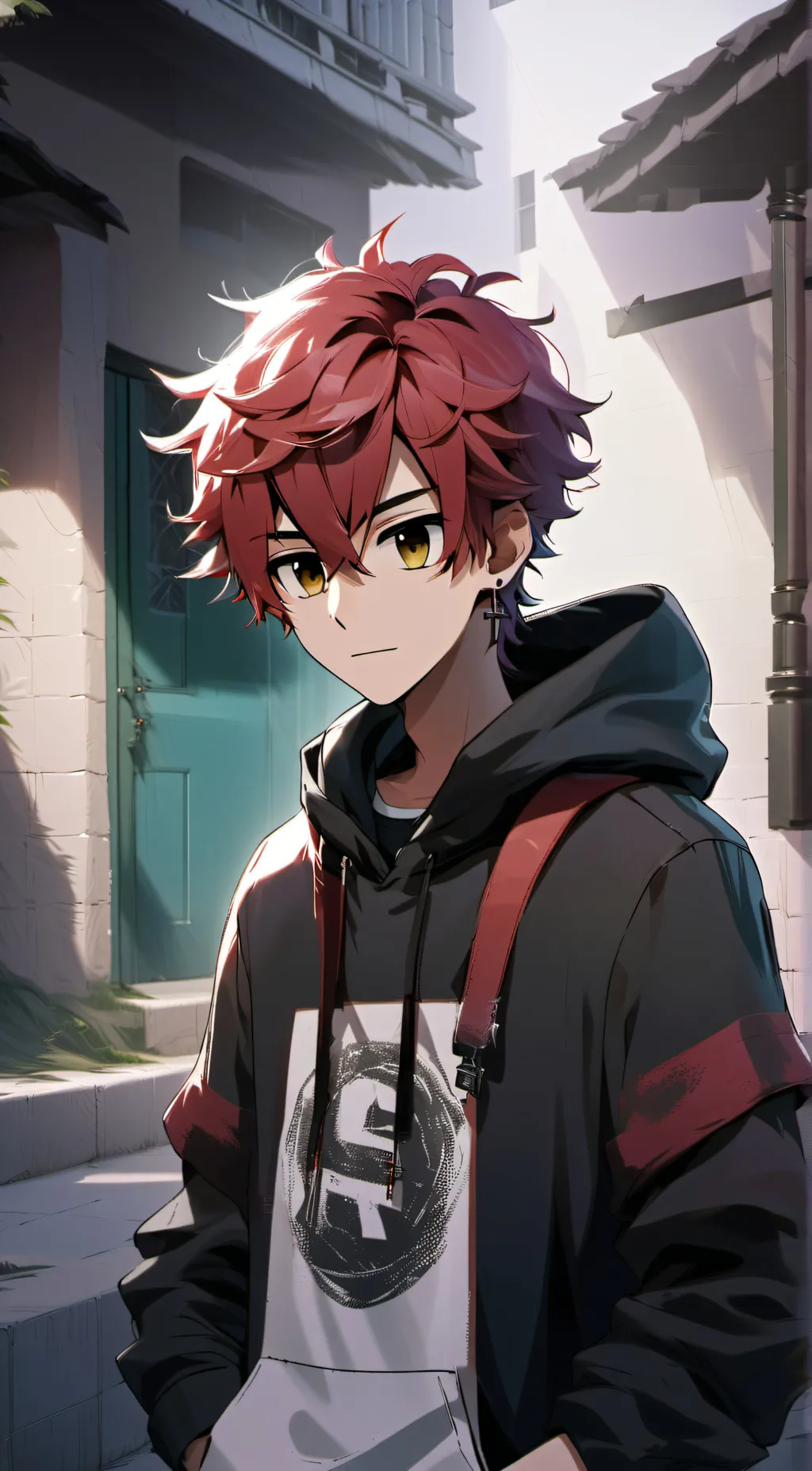 ai character: Mukatashi background
