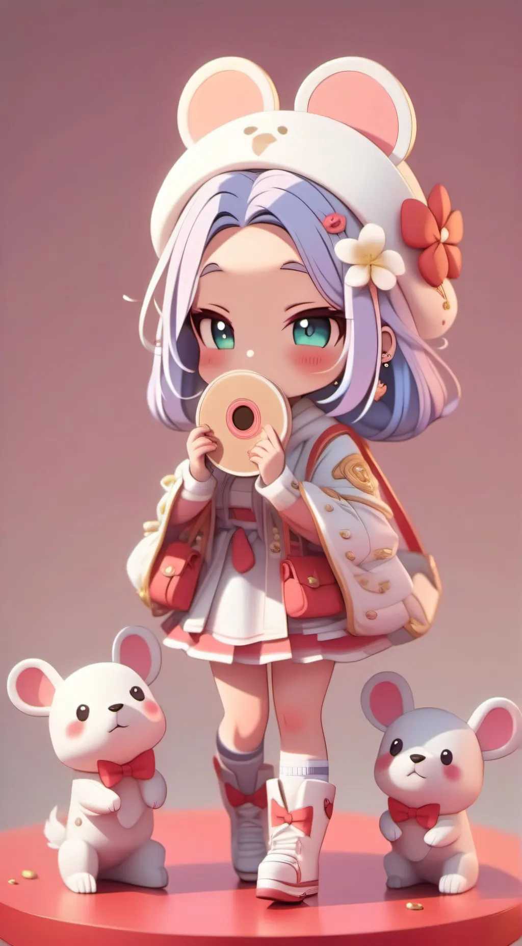 ai character: Aria background