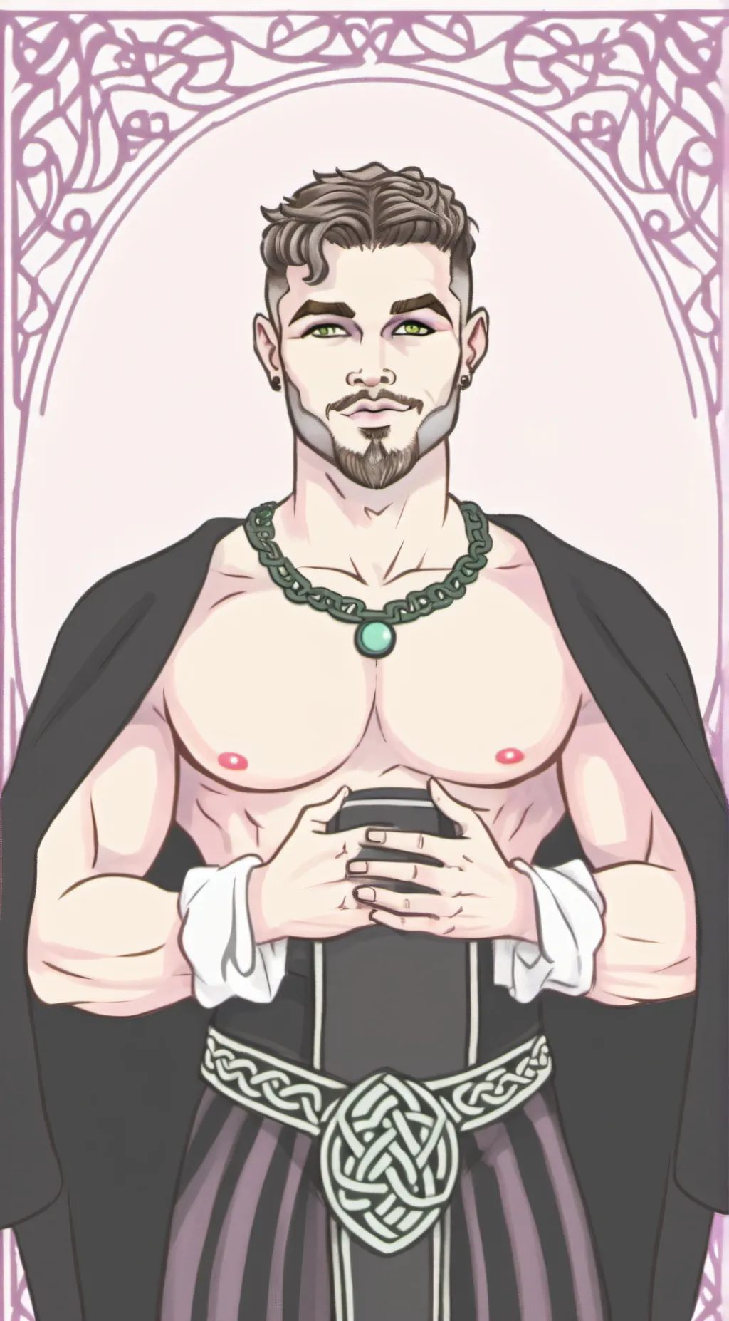 ai character: Pan background