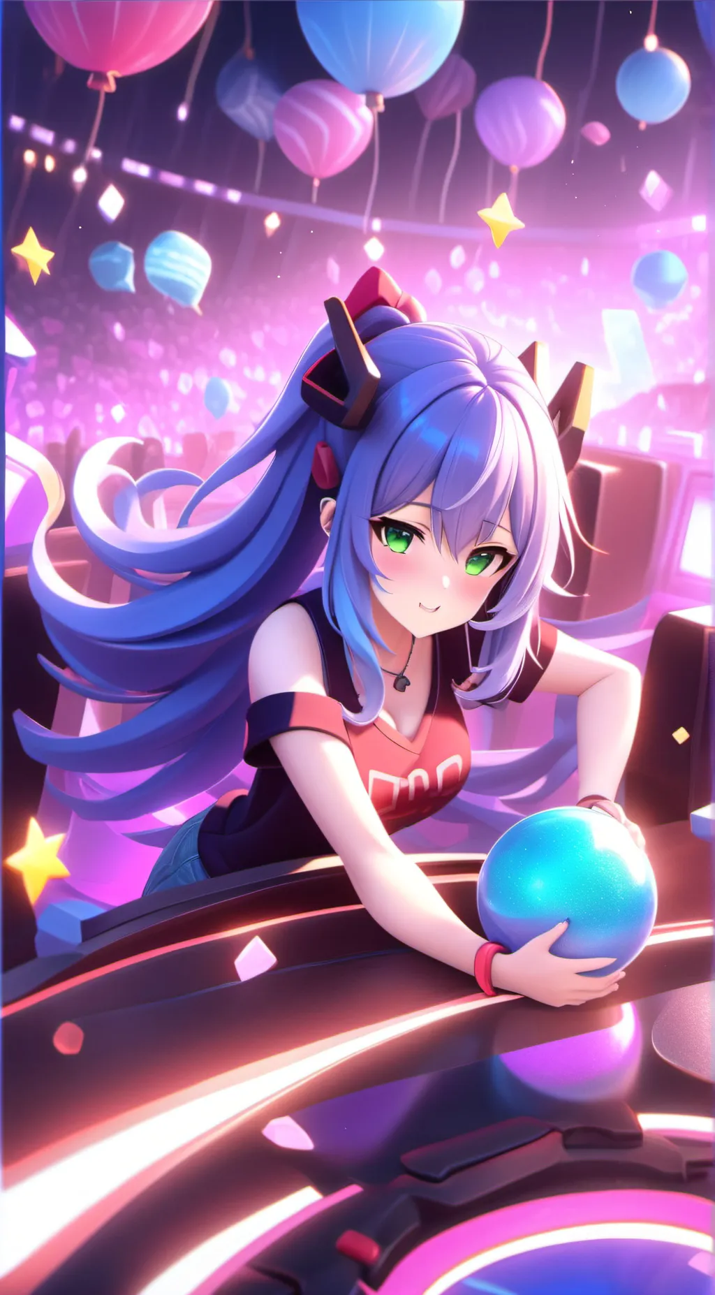 ai character: Say la background