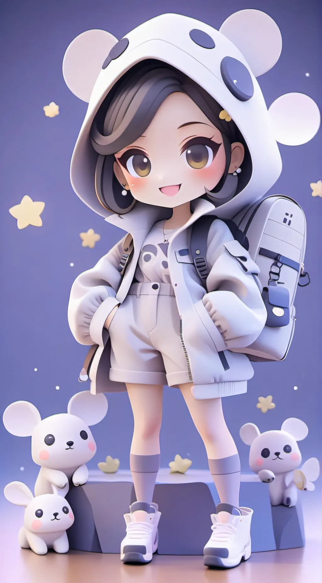 ai character: Fgteev Fam background