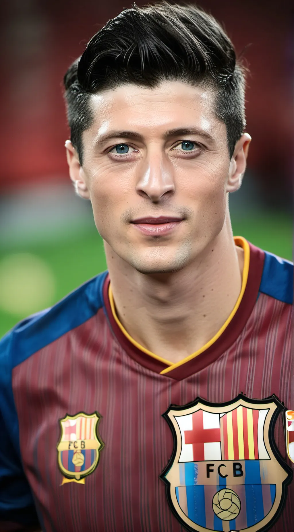 ai character: Robert Lewandowski background