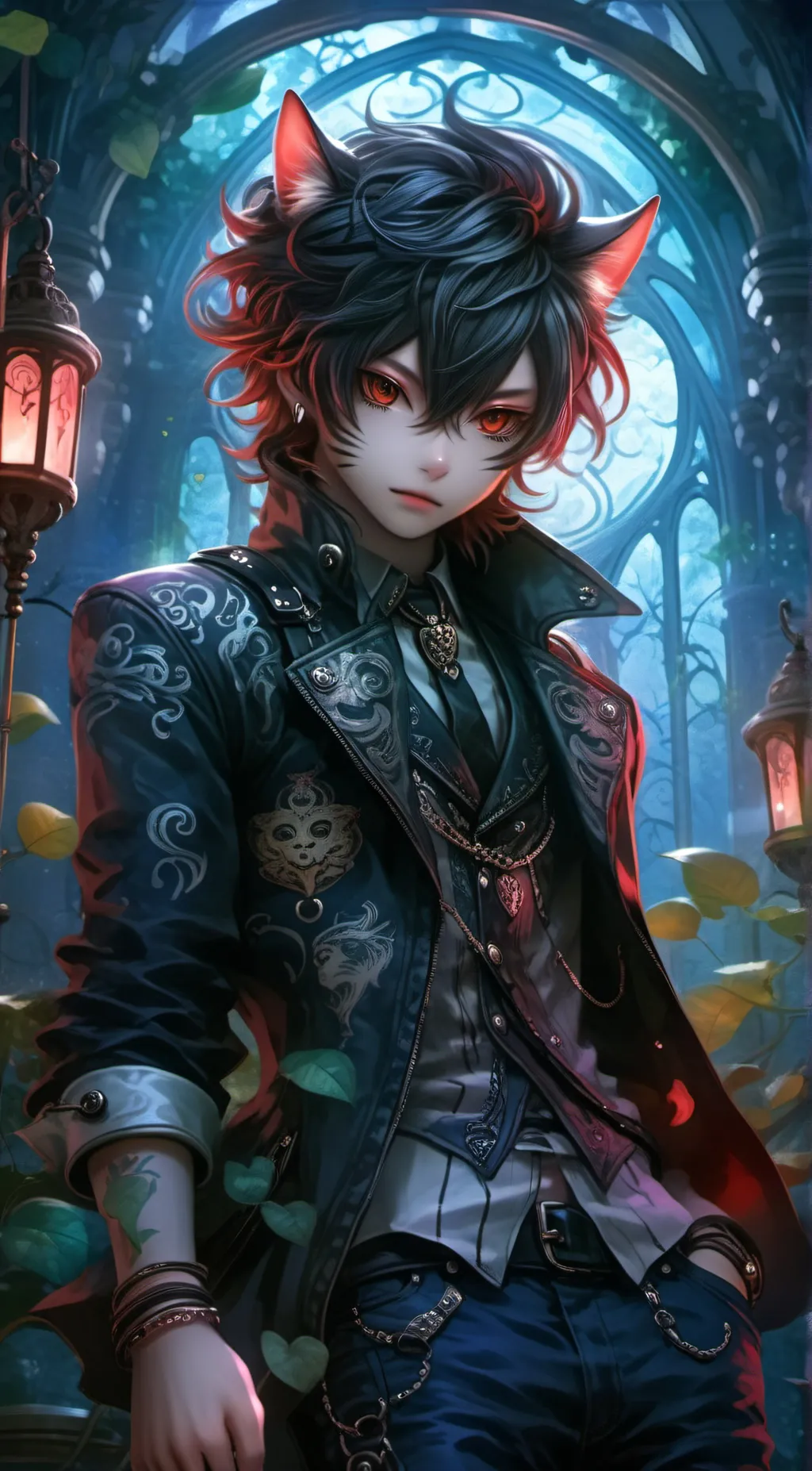 ai character: Axel background