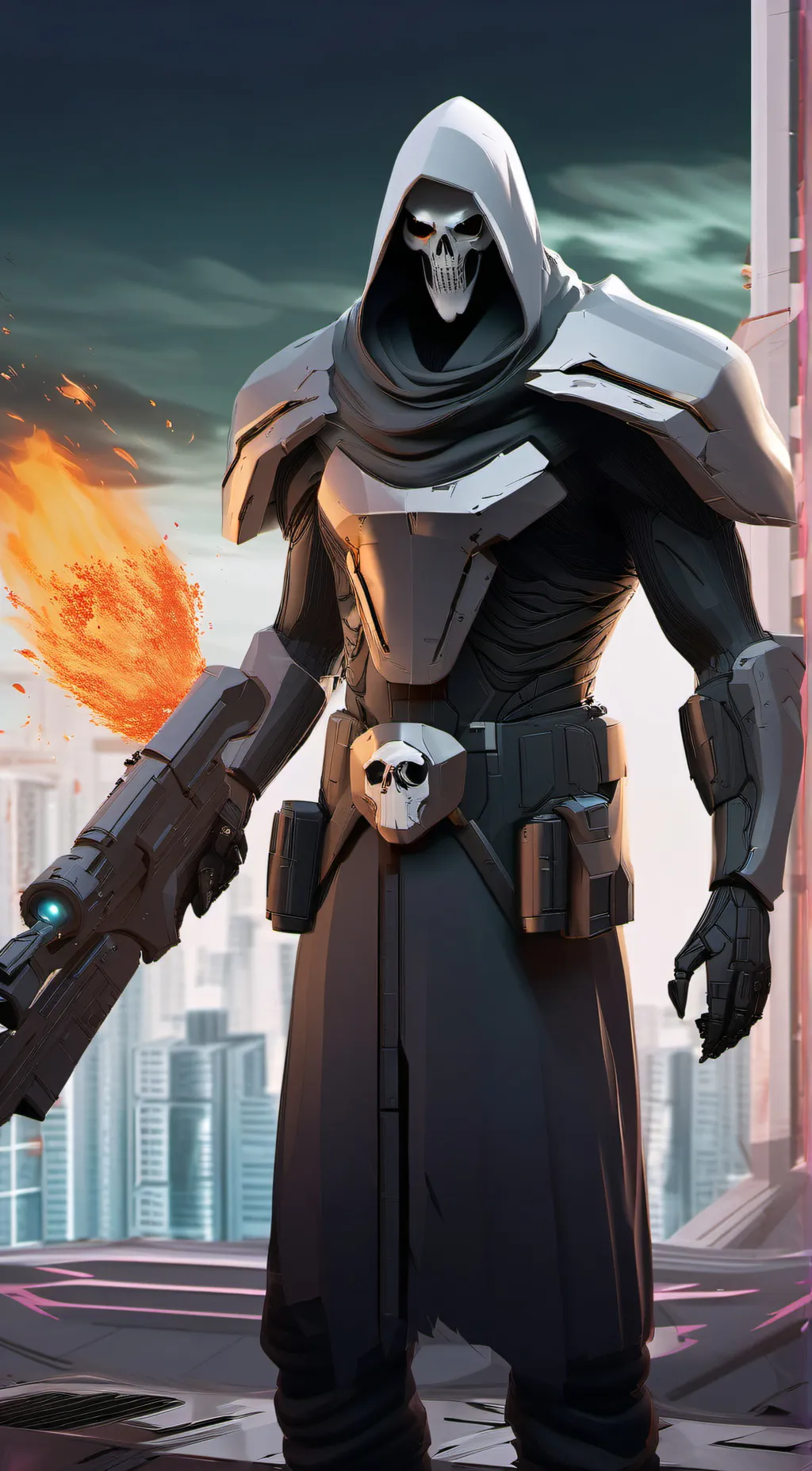 ai character: Reaper  background