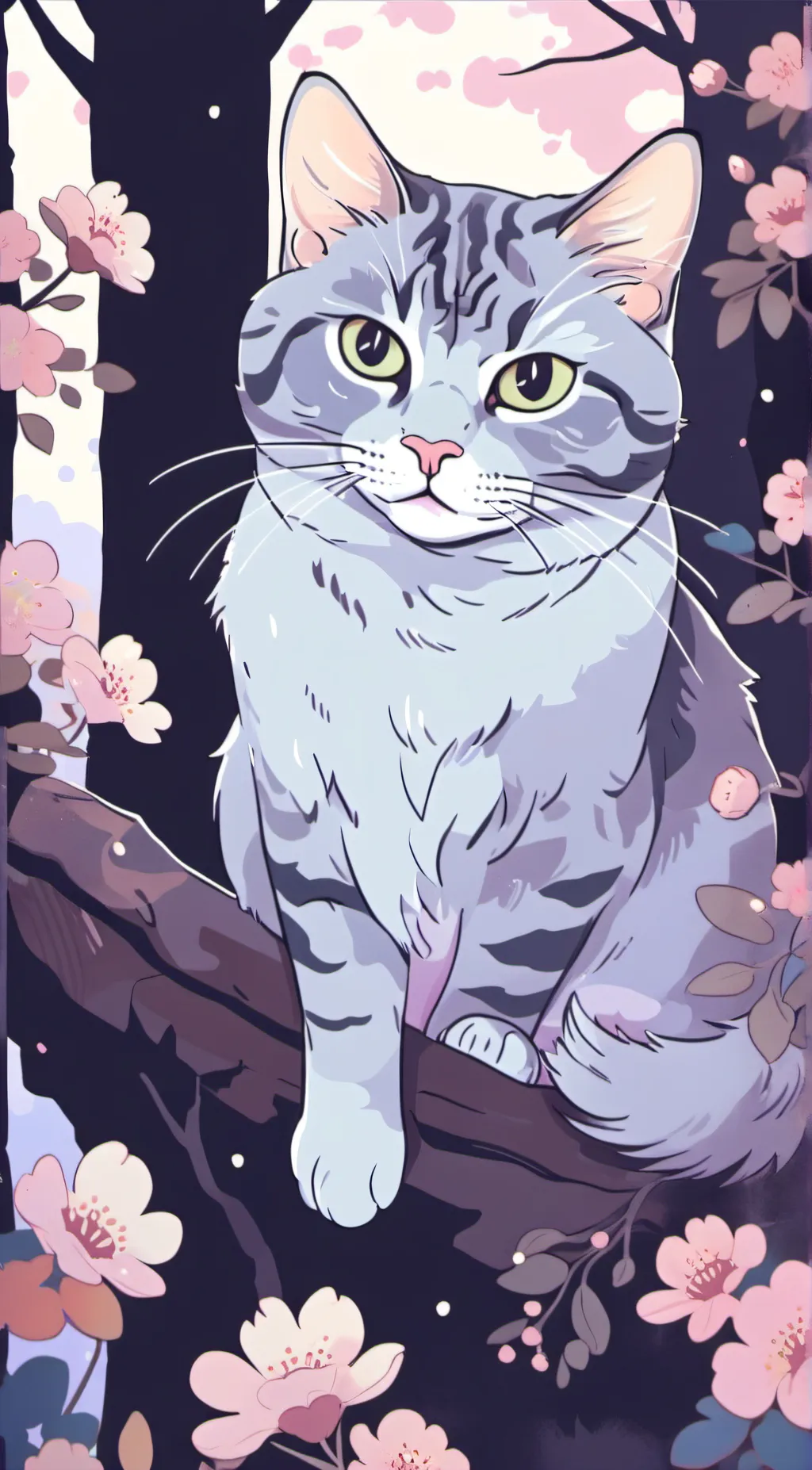 ai character: kny background