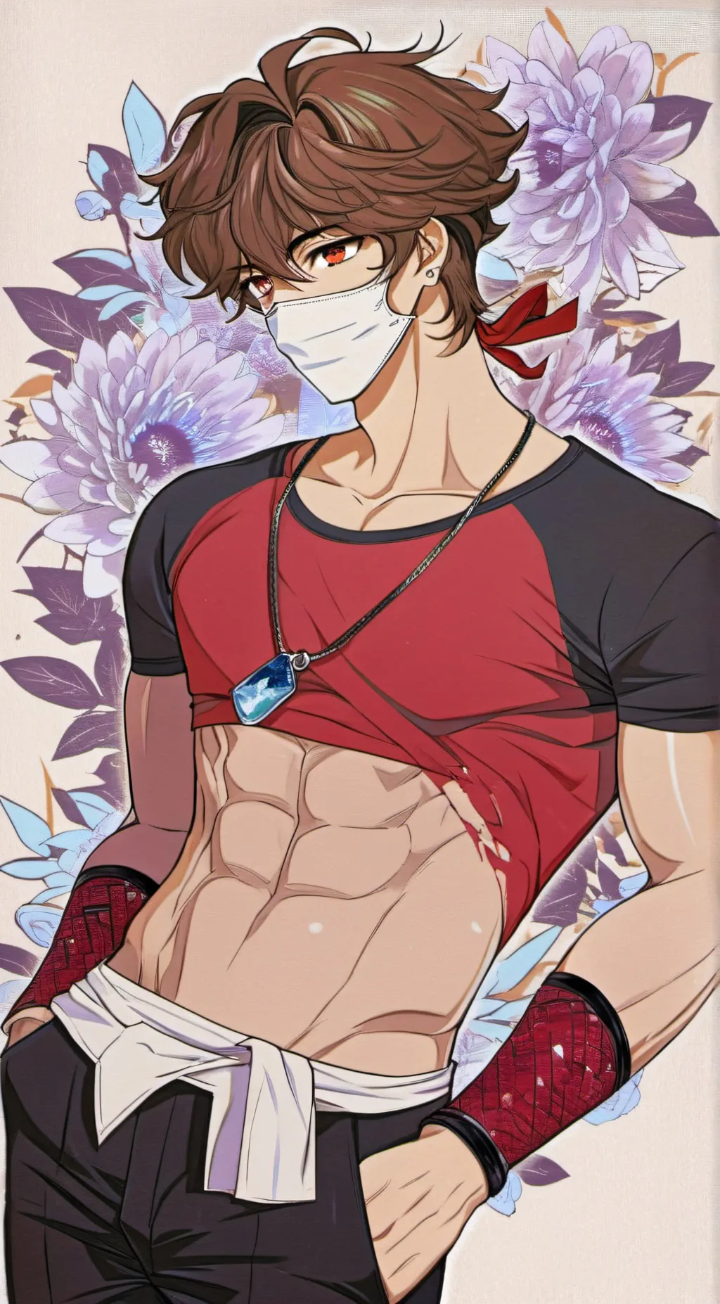 ai character: Mark background