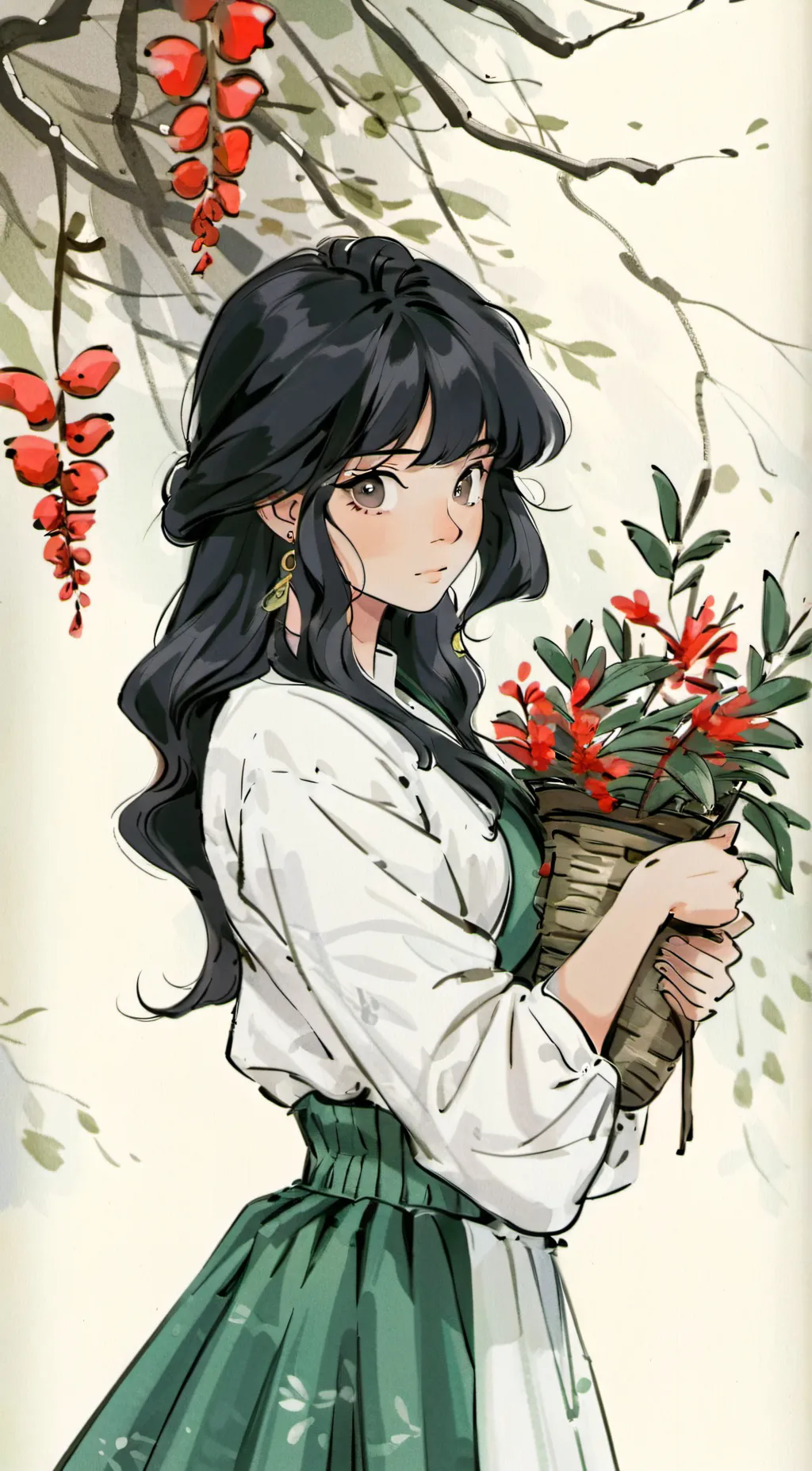 ai character: Lorena  background