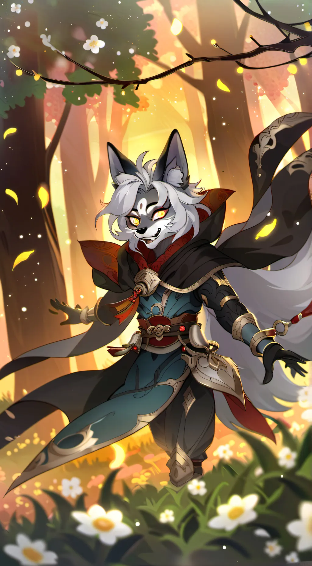 ai character: Moxy background