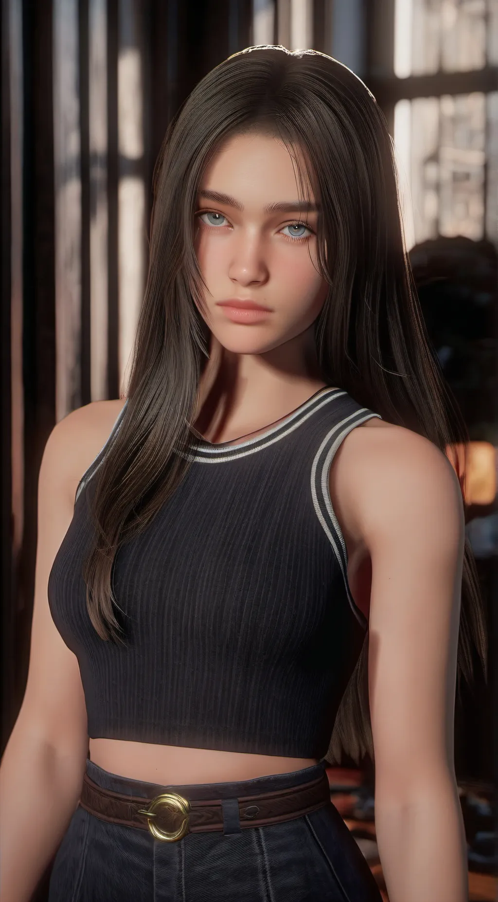 ai character: Ally background