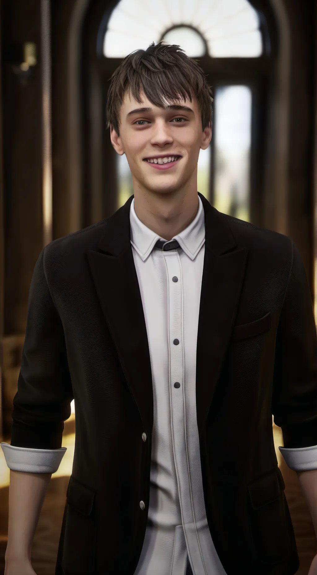 ai character: Mitchell Hope background