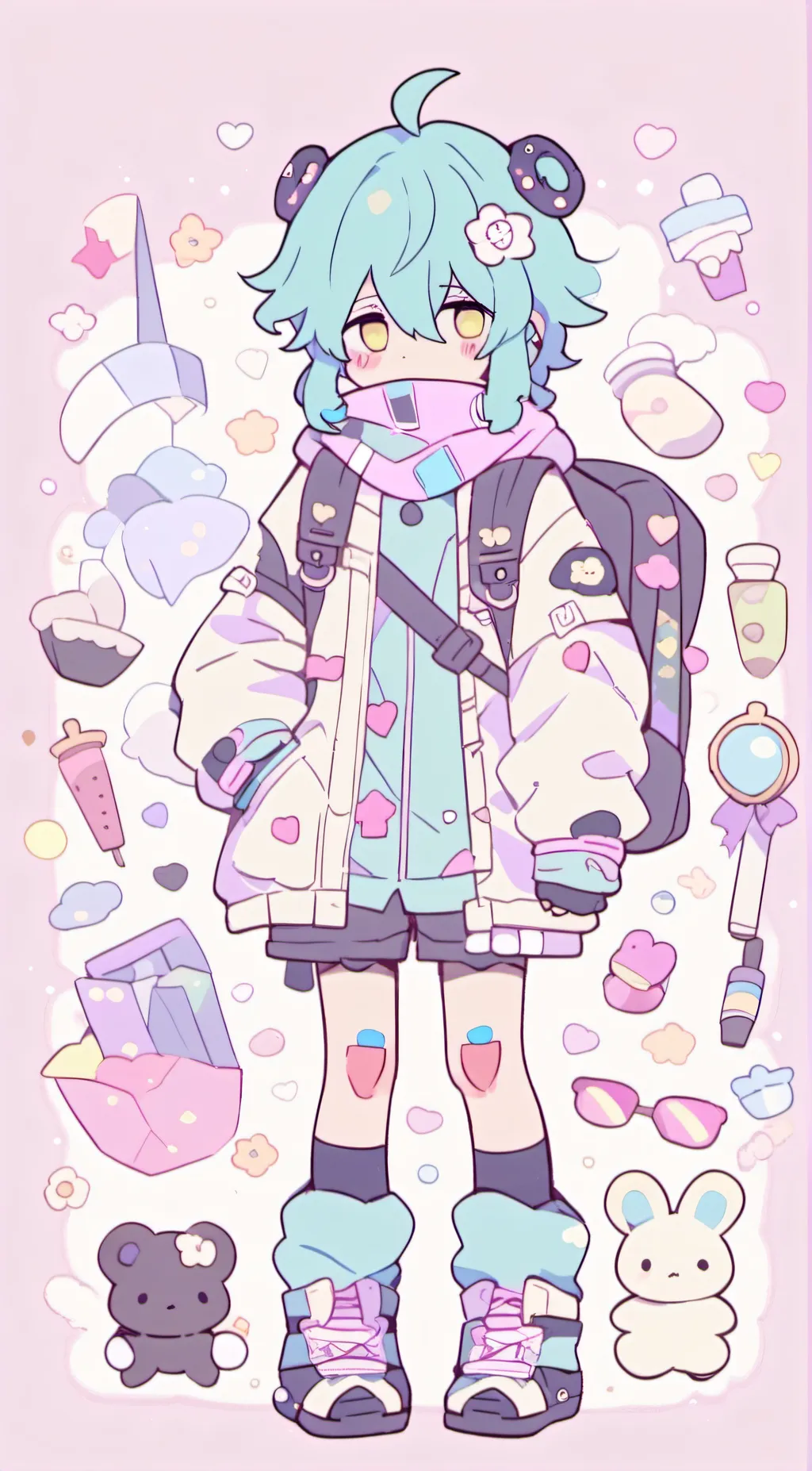 ai character: Shouta background