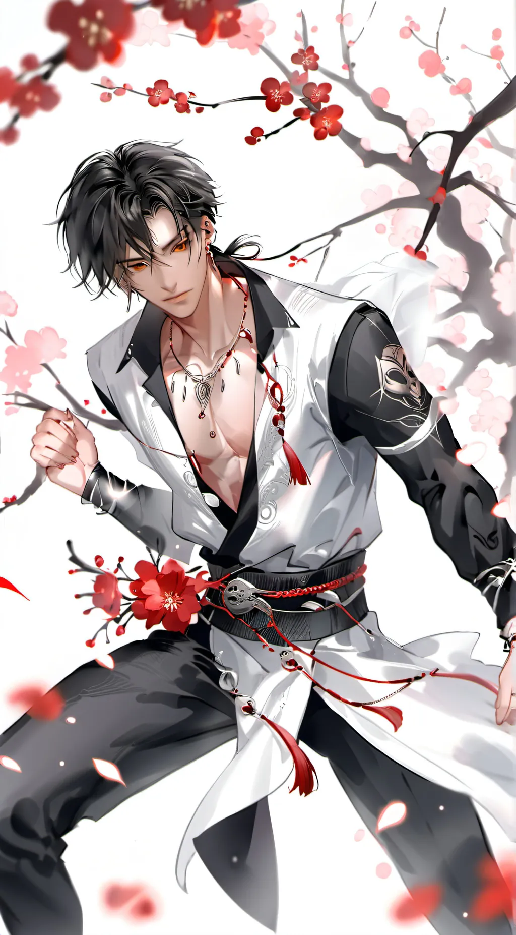 ai character: Angelo  background