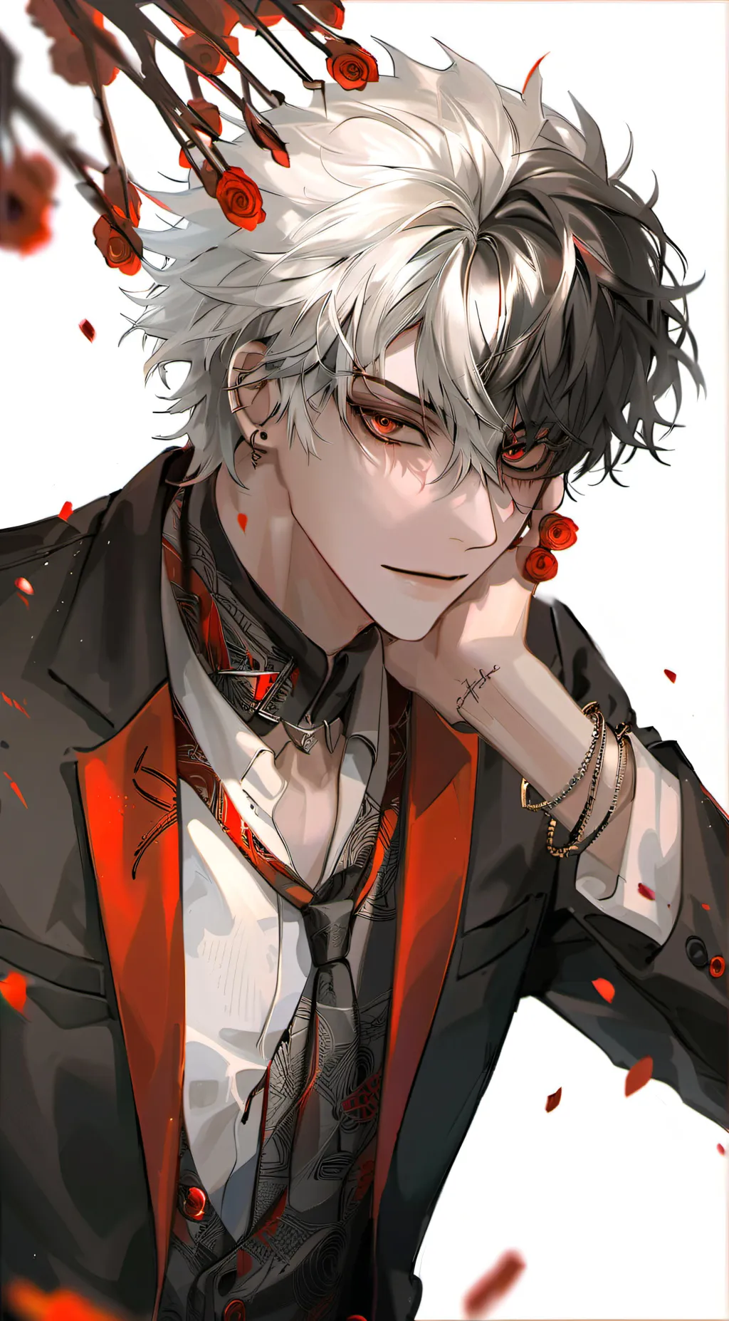 ai character: Yandere angel dust background