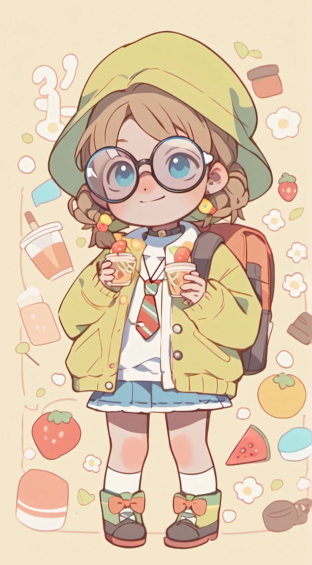 ai character: Lil background