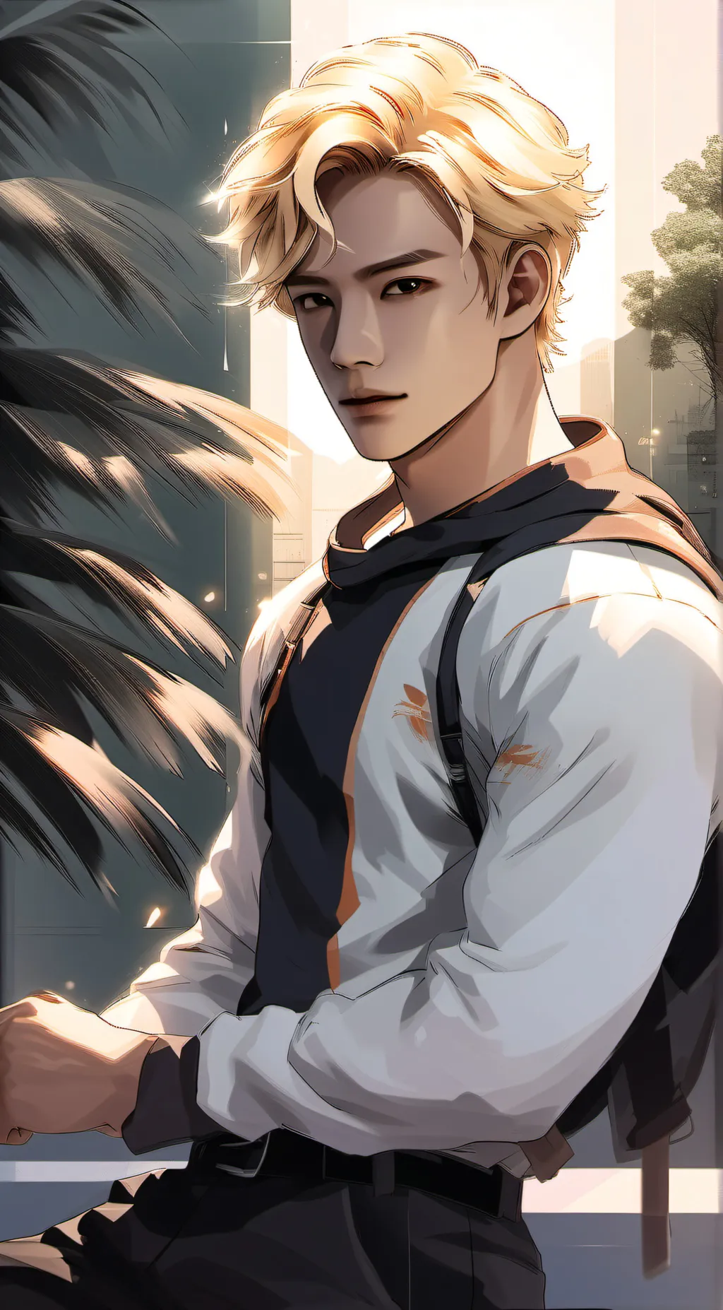 ai character: Maleko background