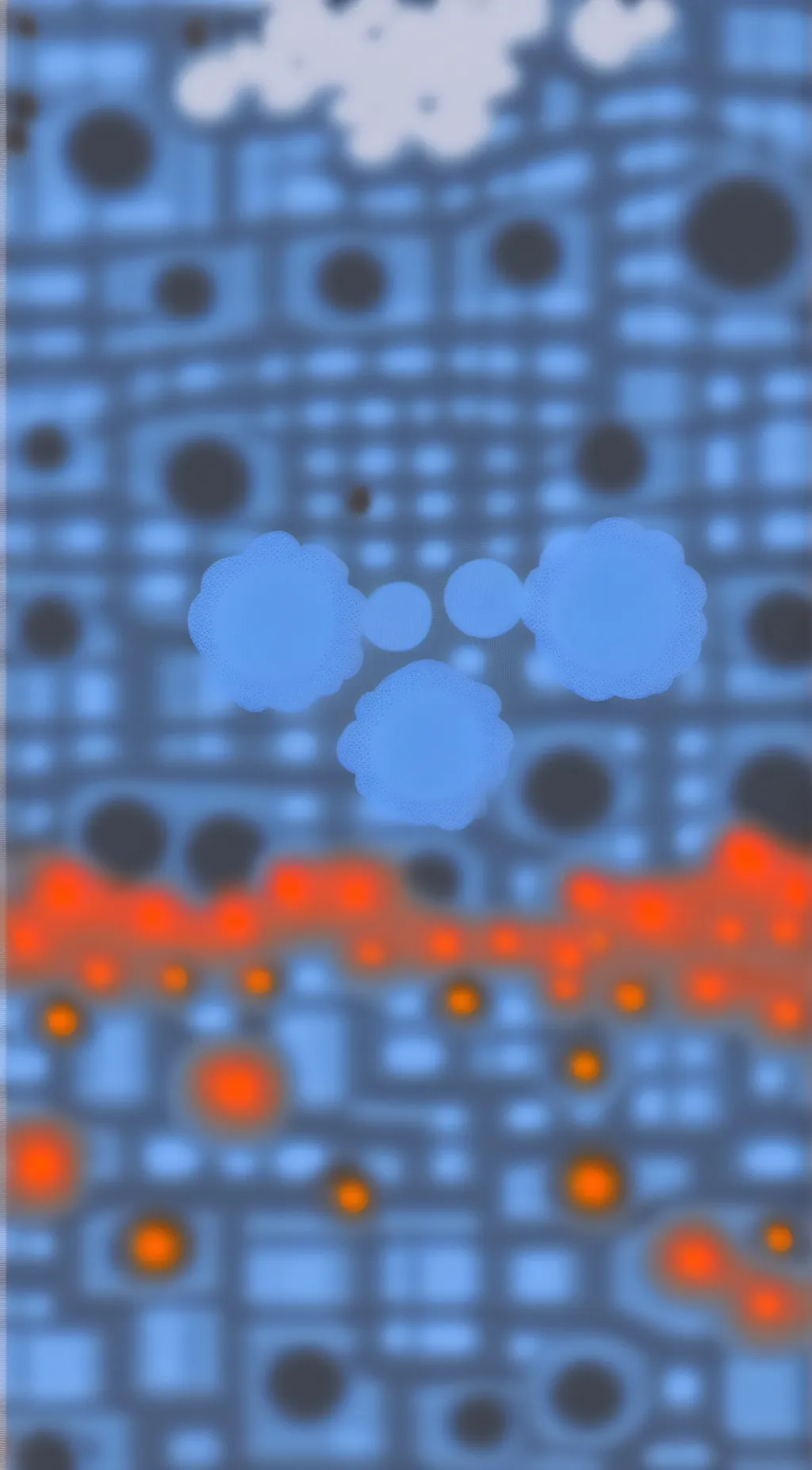 ai character: Huggy wuggy  background