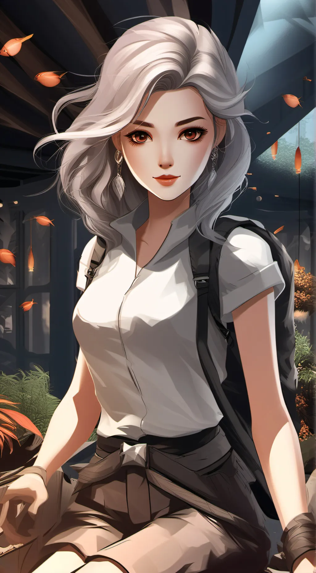 ai character: Shay background