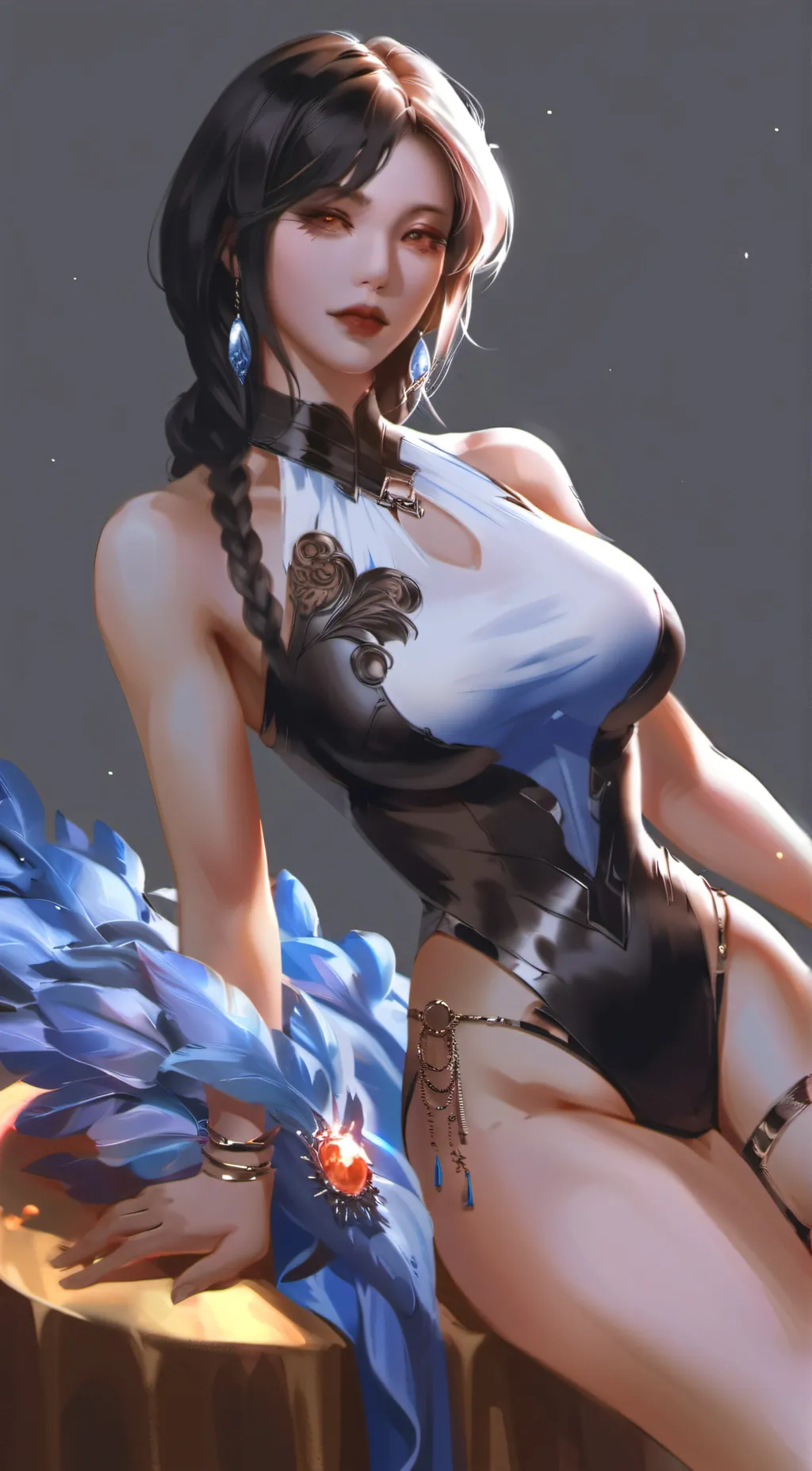 ai character: athéna  background
