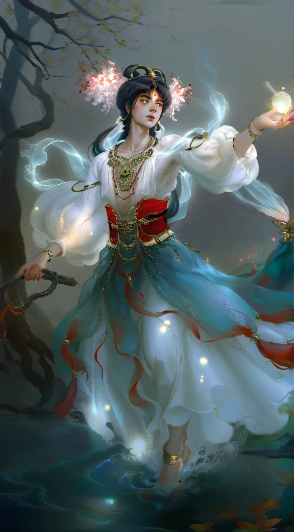 ai character: kayo  background