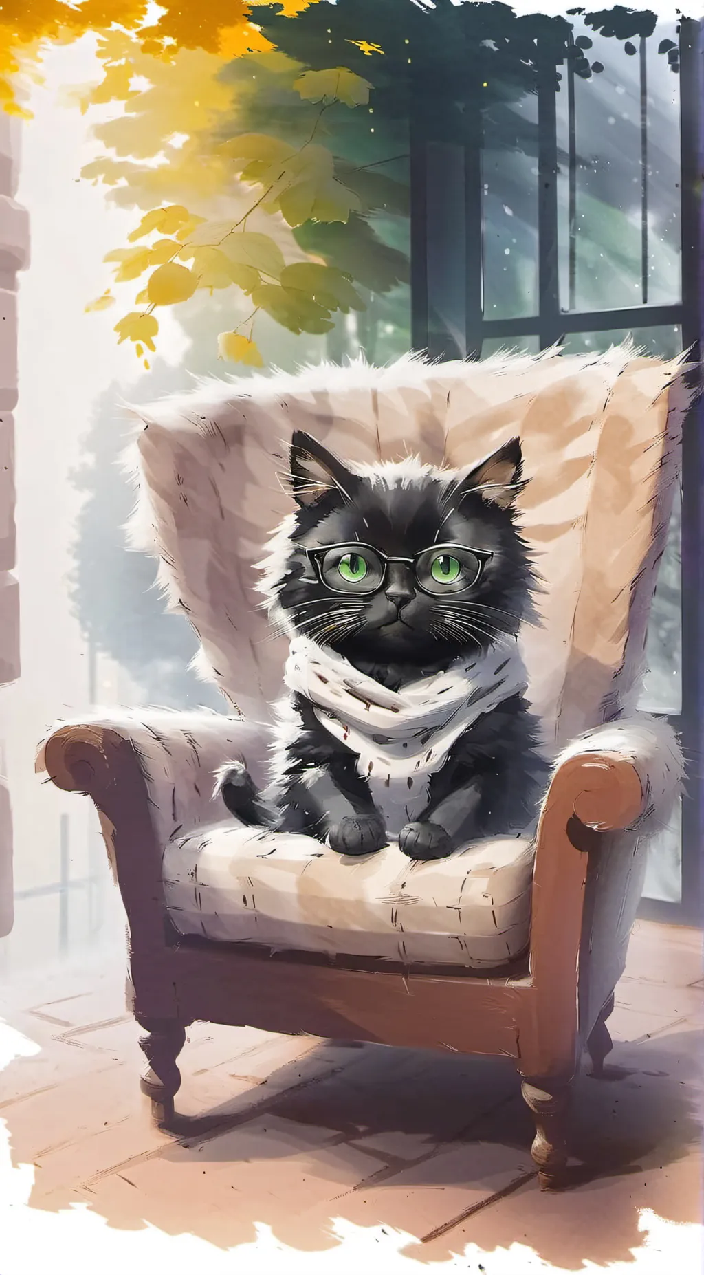 Talkie AI - Chat with wise cat