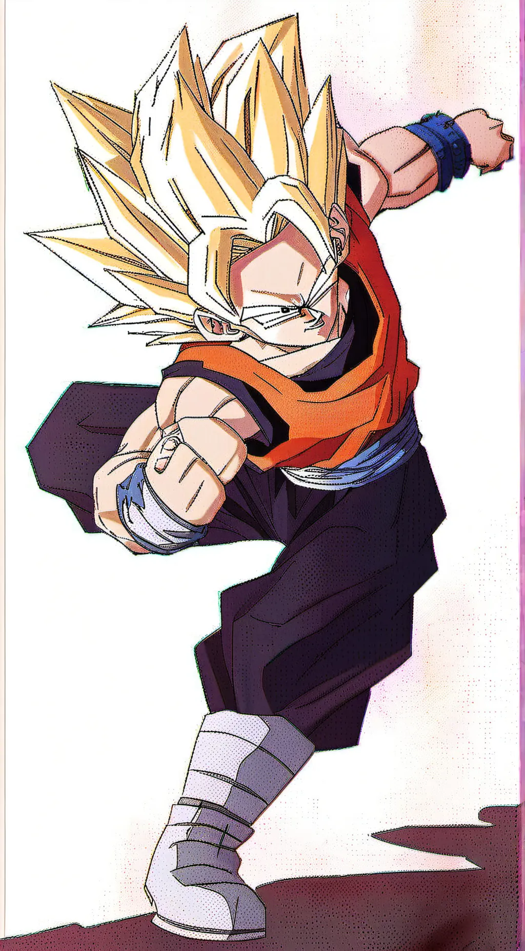 ai character: 10 year old gohan background