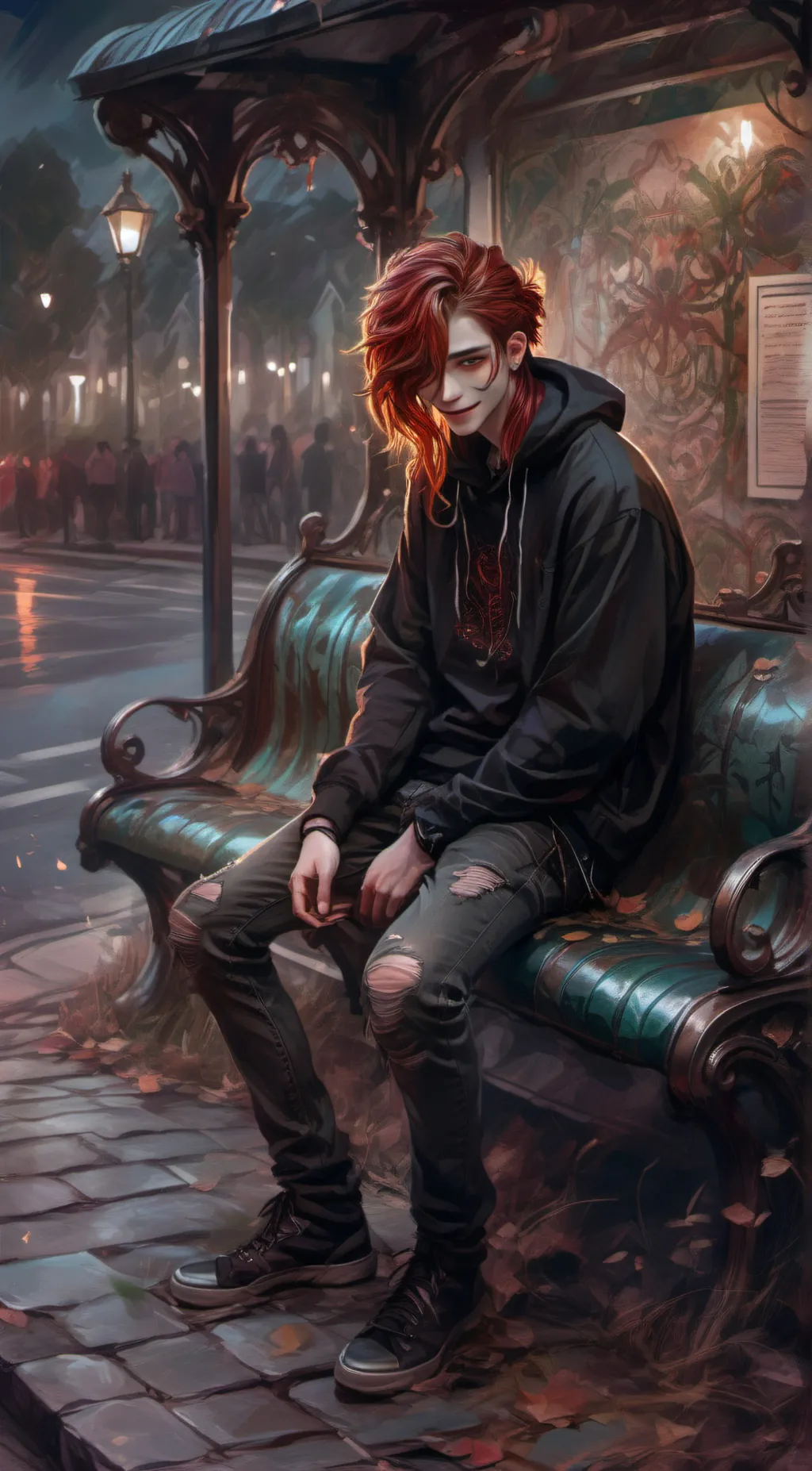 ai character: Tom background