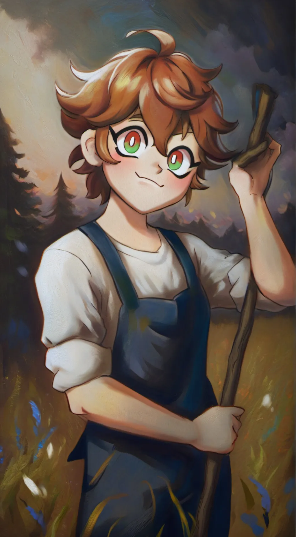 ai character: Ollie(me) background
